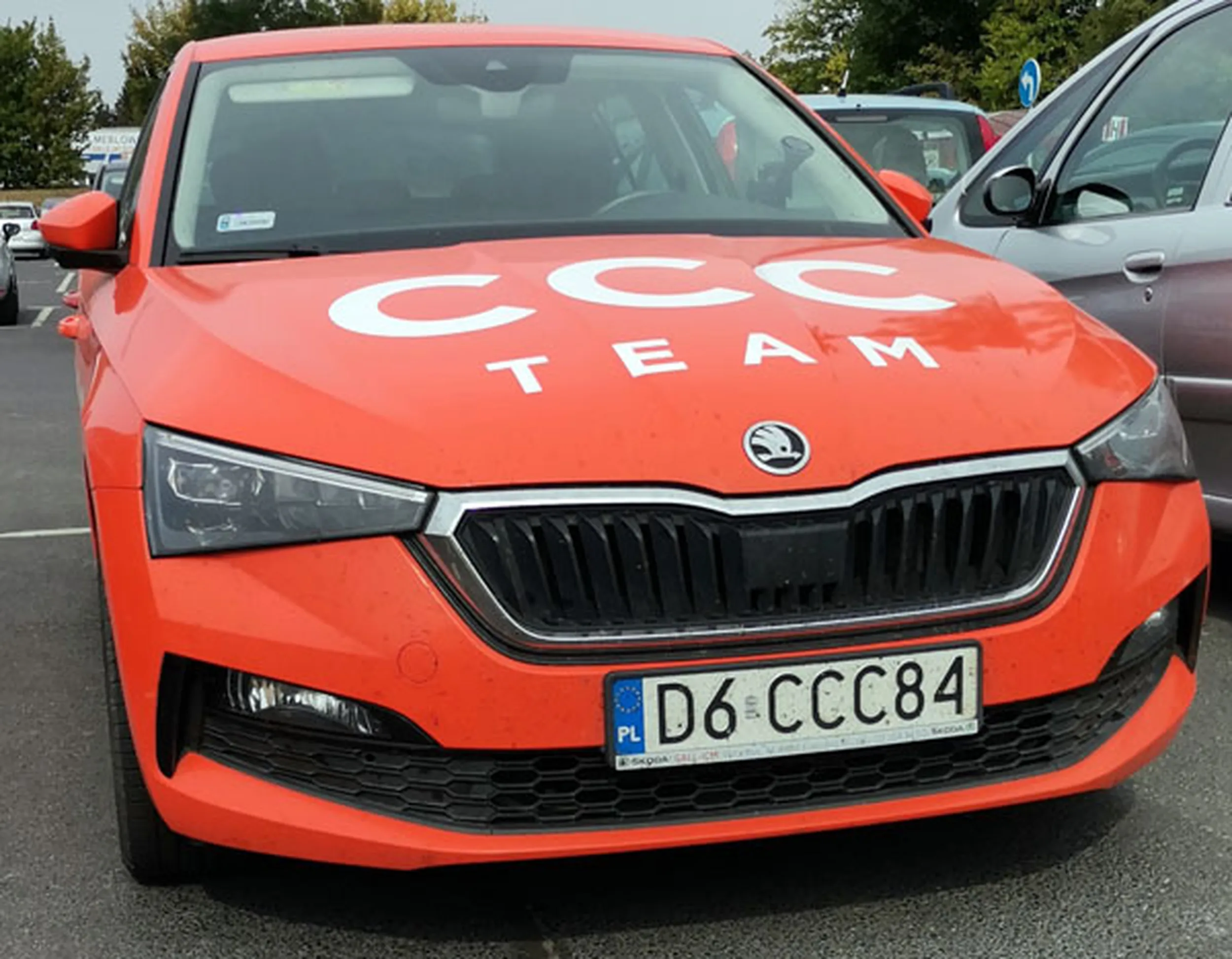 Fajny numer, blacha D6 CCC84