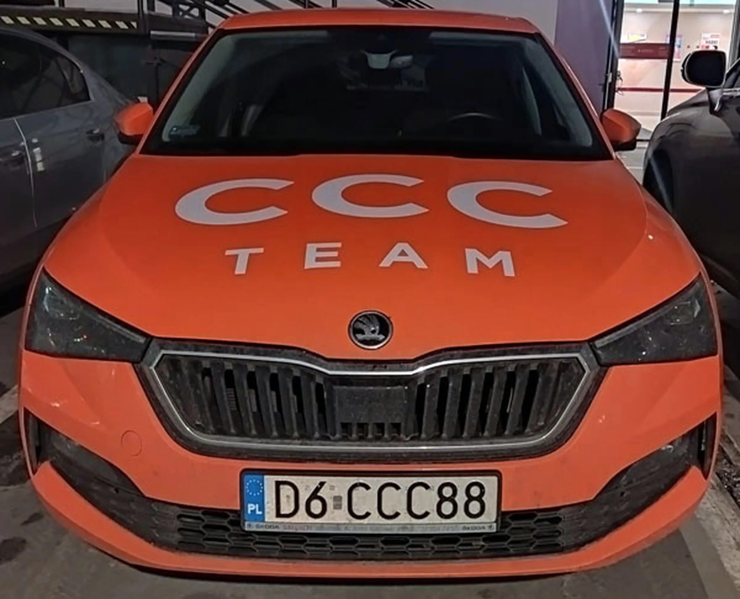 Fajny numer, blacha D6 CCC88