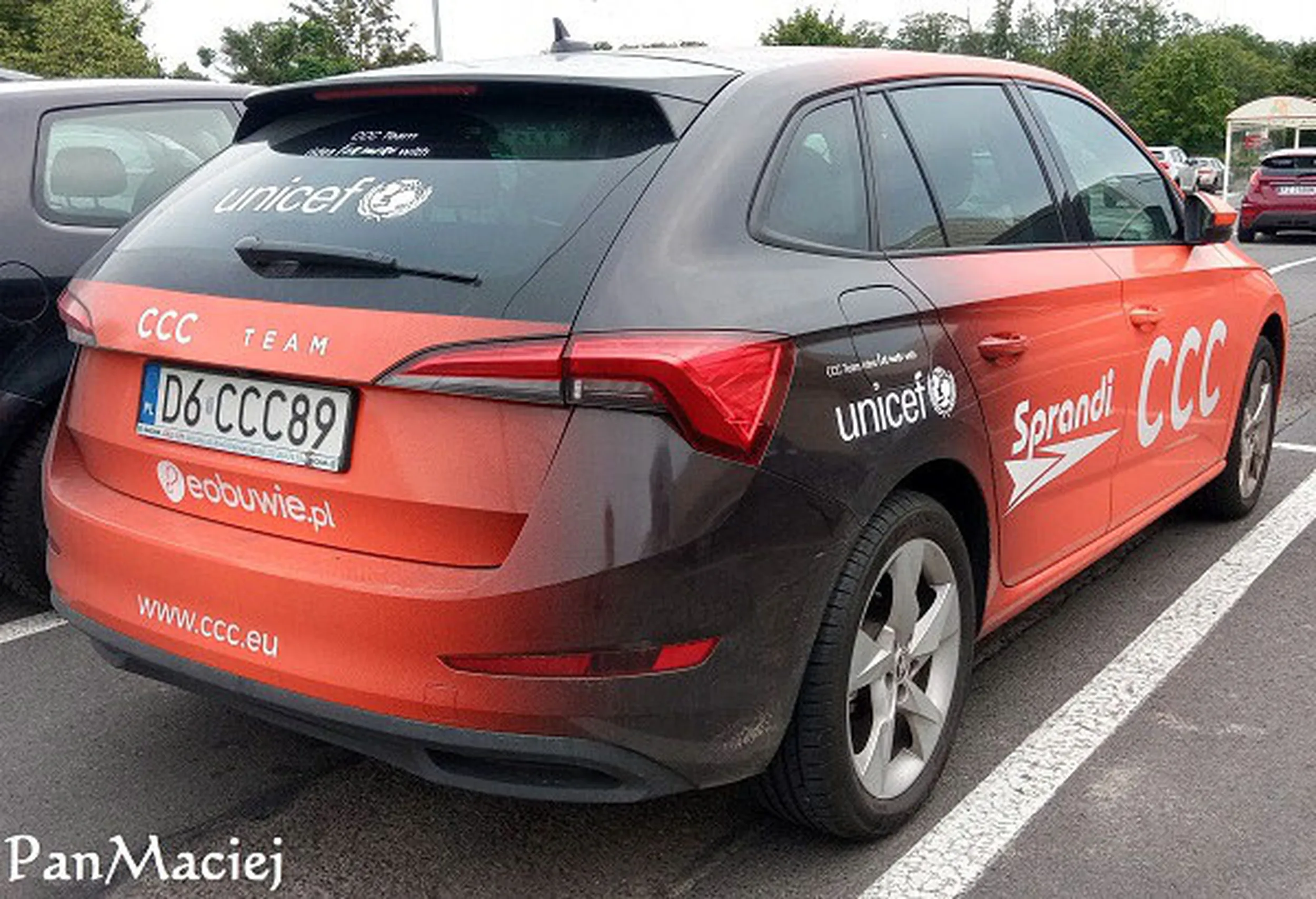 Fajny numer, blacha D6 CCC89