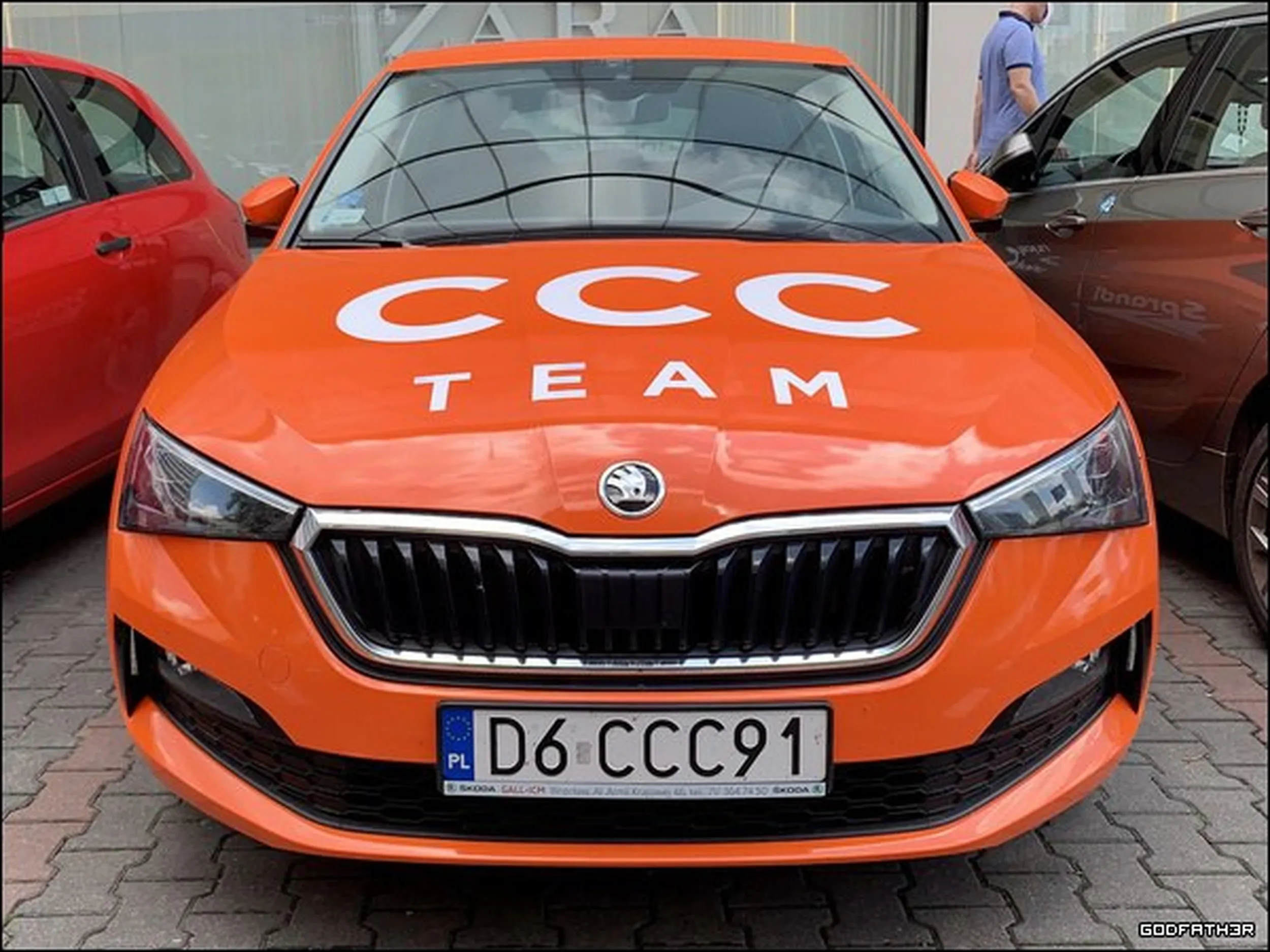 Fajny numer, blacha D6 CCC91