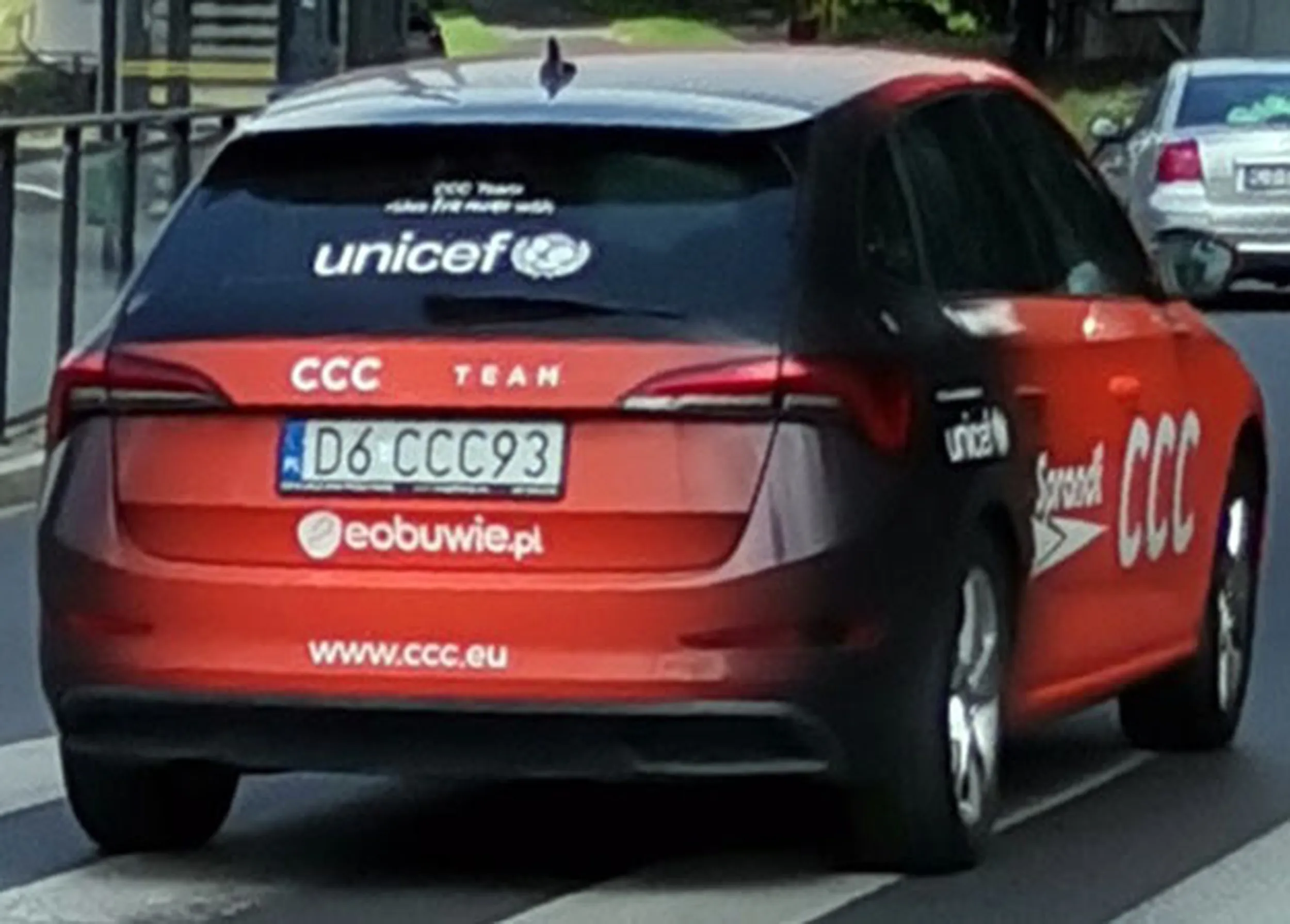 Fajny numer, blacha D6 CCC93