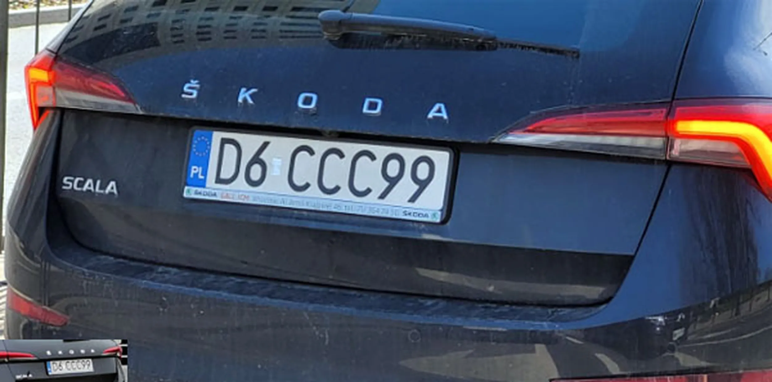 Fajny numer, blacha D6 CCC99
