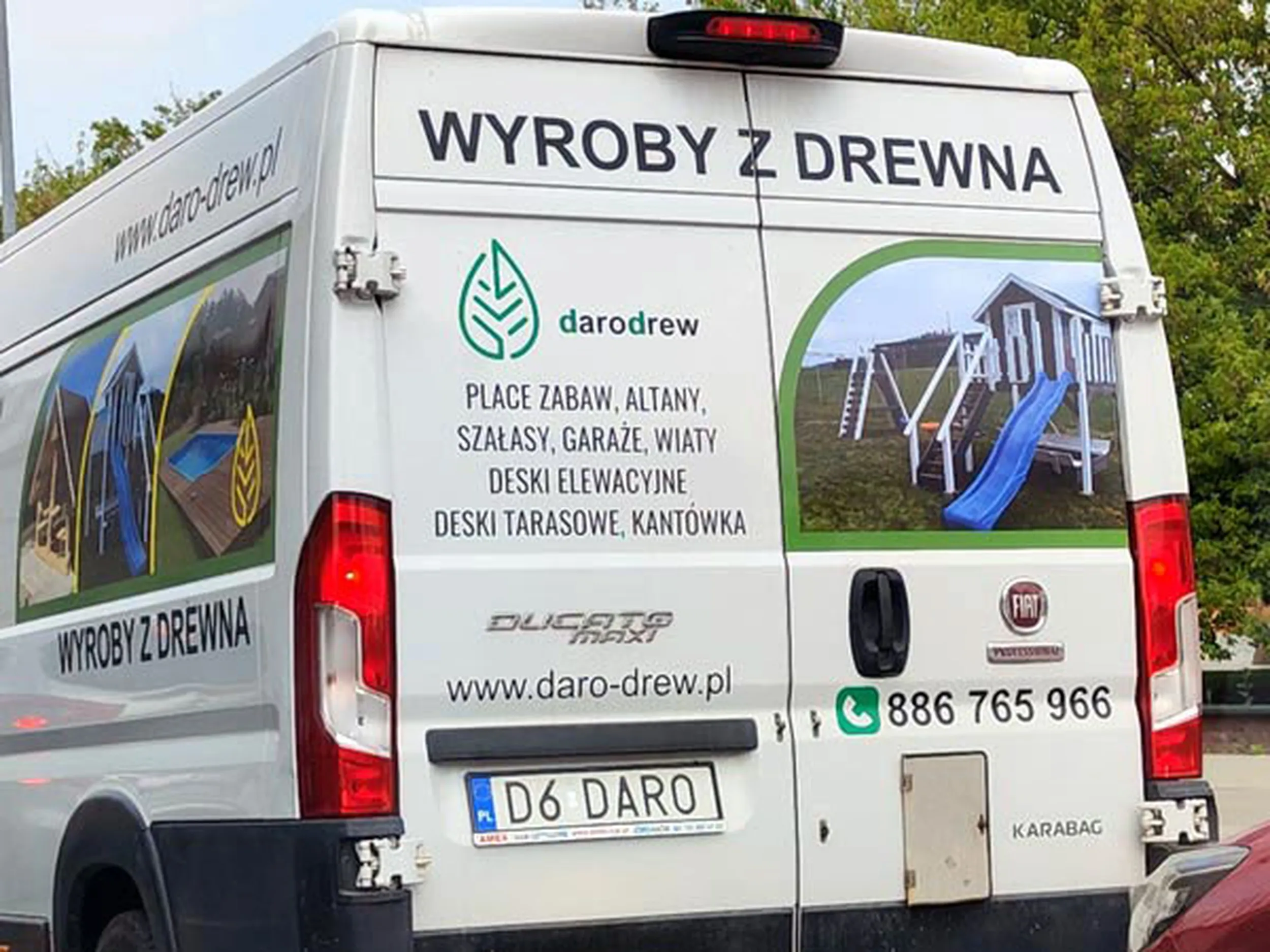 Fajny numer, blacha D6 DARO