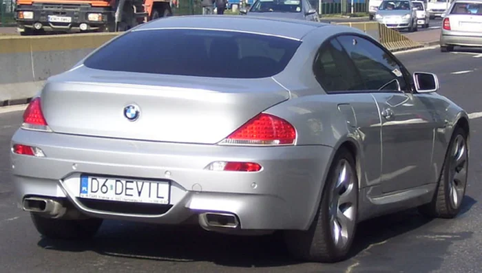 Fajny numer, blacha D6 DEVIL