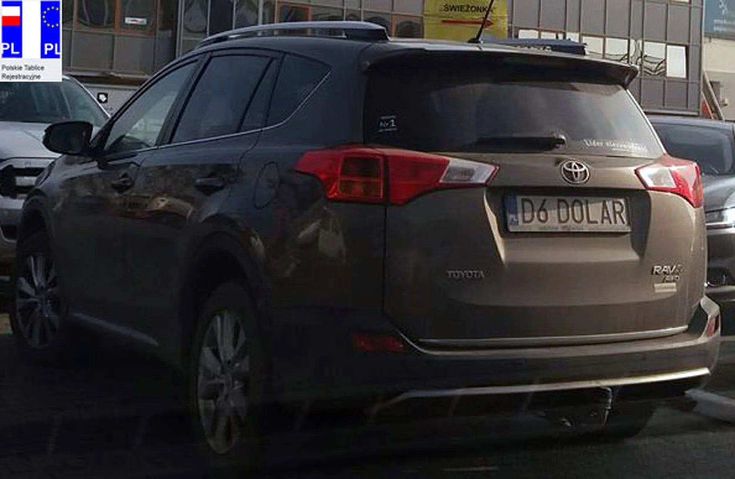 Fajny numer, blacha D6 DOLAR