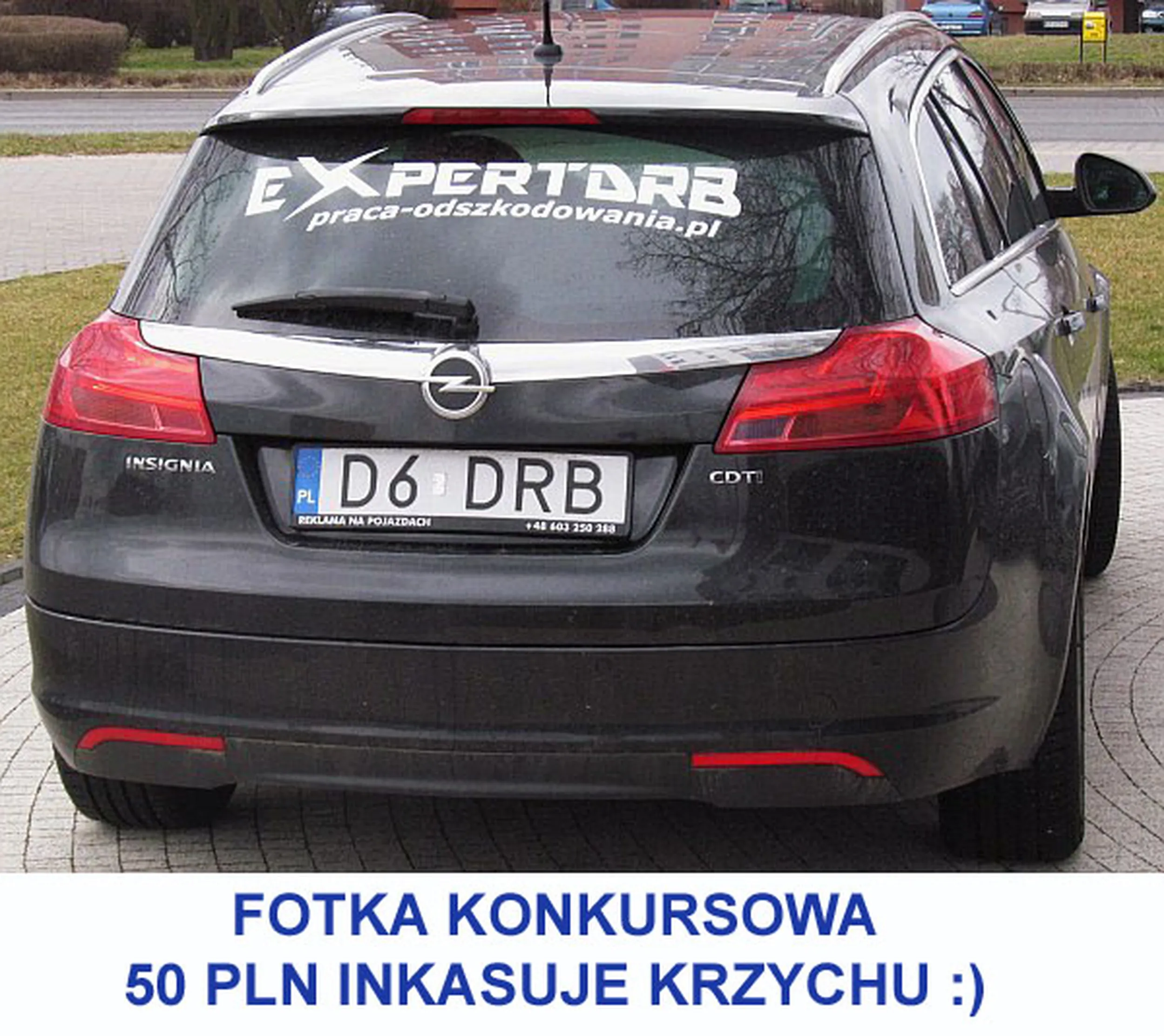 Fajny numer, blacha D6 DRB