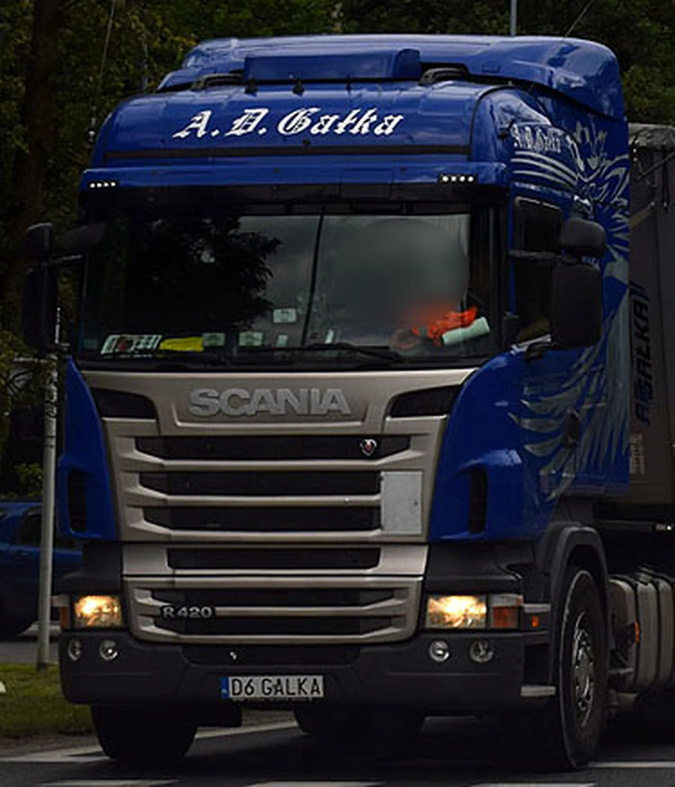 Fajny numer, blacha D6 GALKA