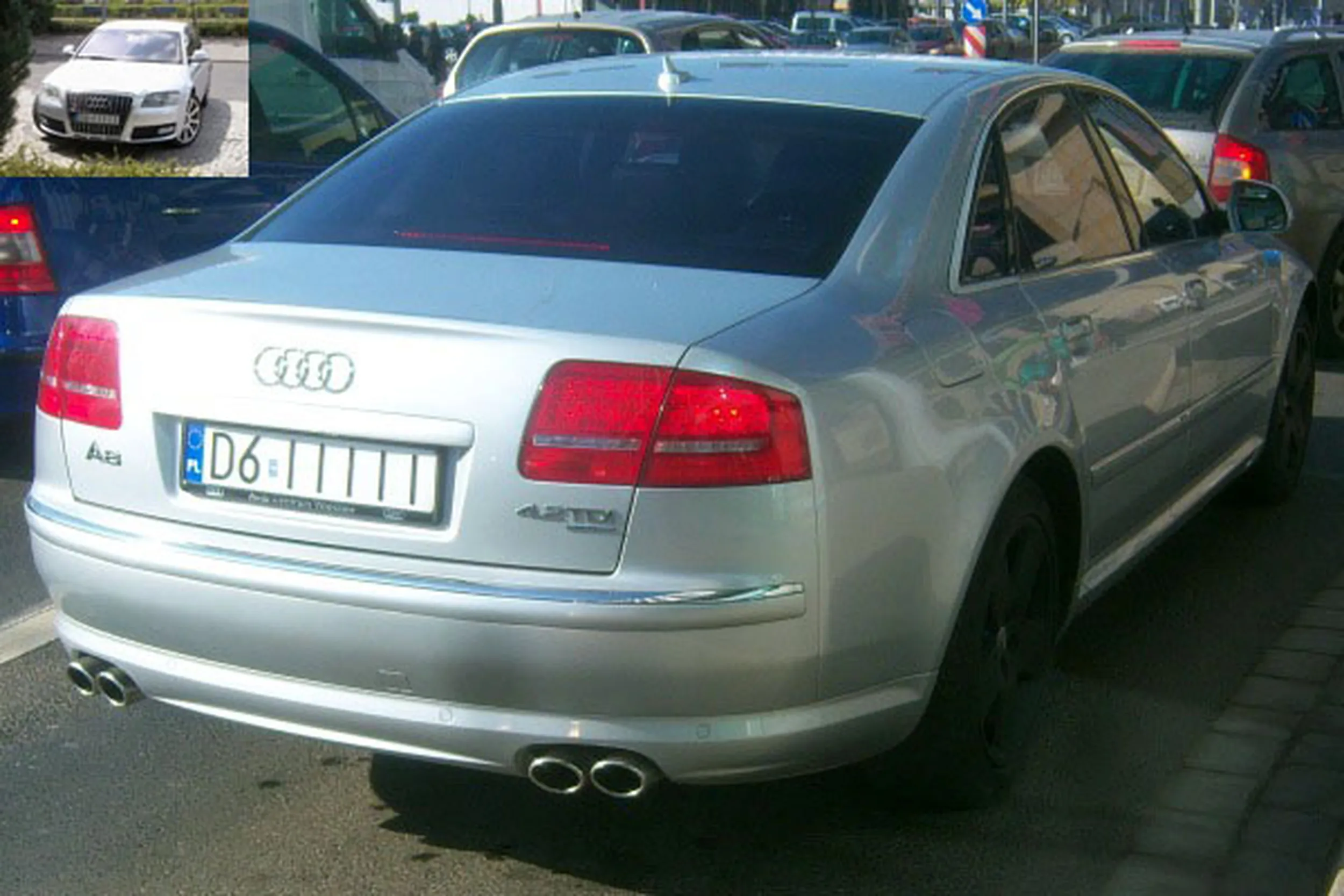 Fajny numer, blacha D6 IIIII