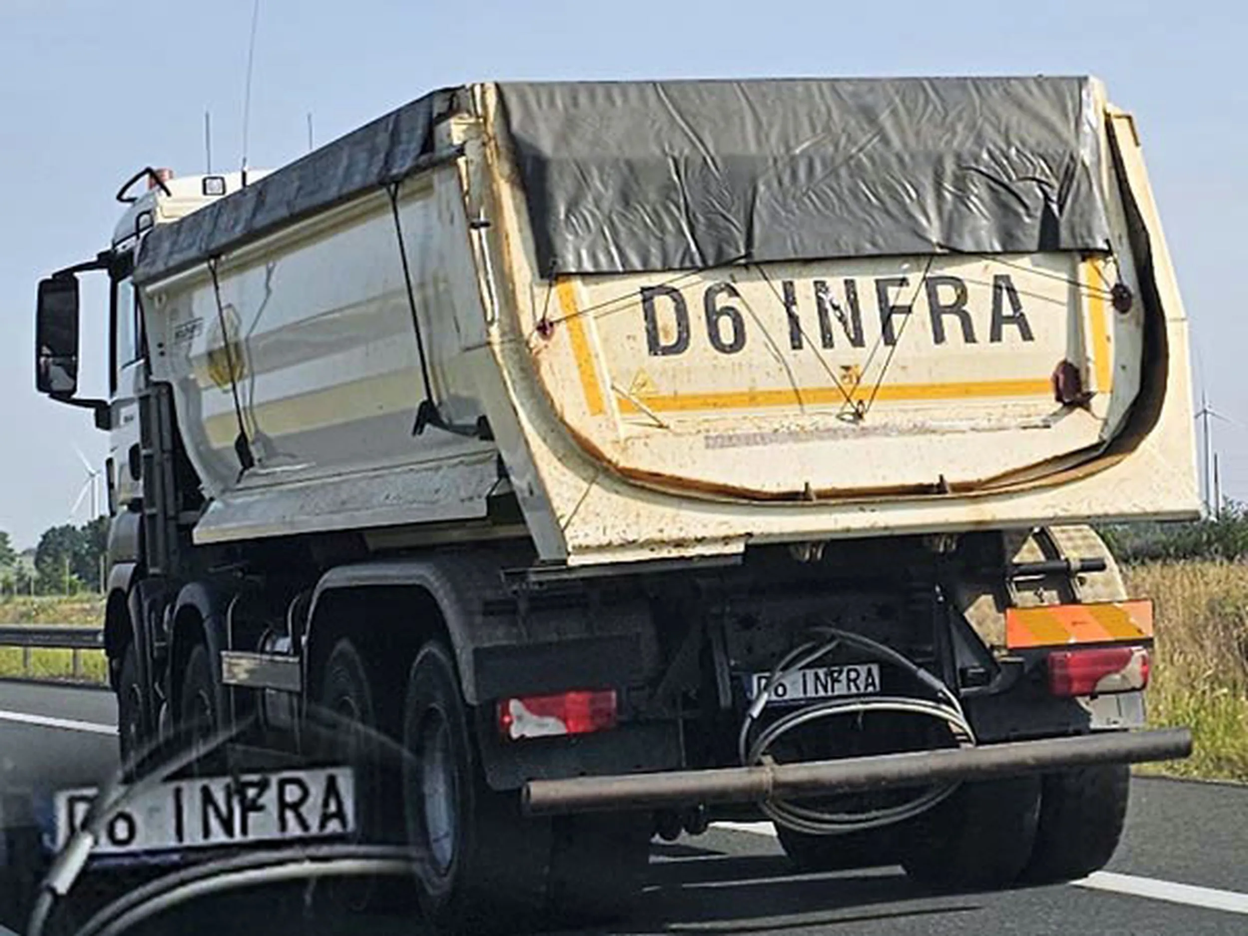 Fajny numer, blacha D6 INFRA