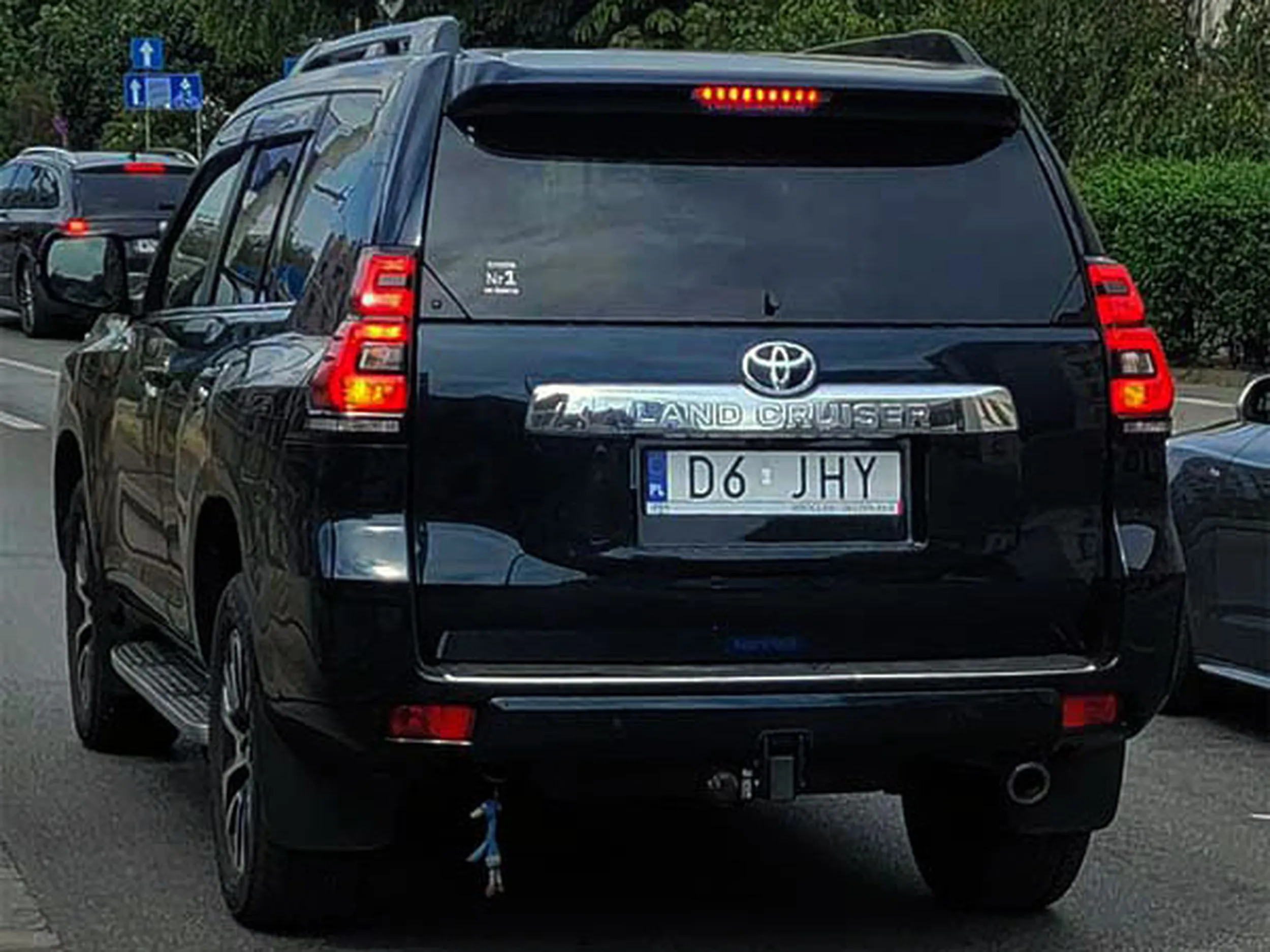 Fajny numer, blacha D6 JHY