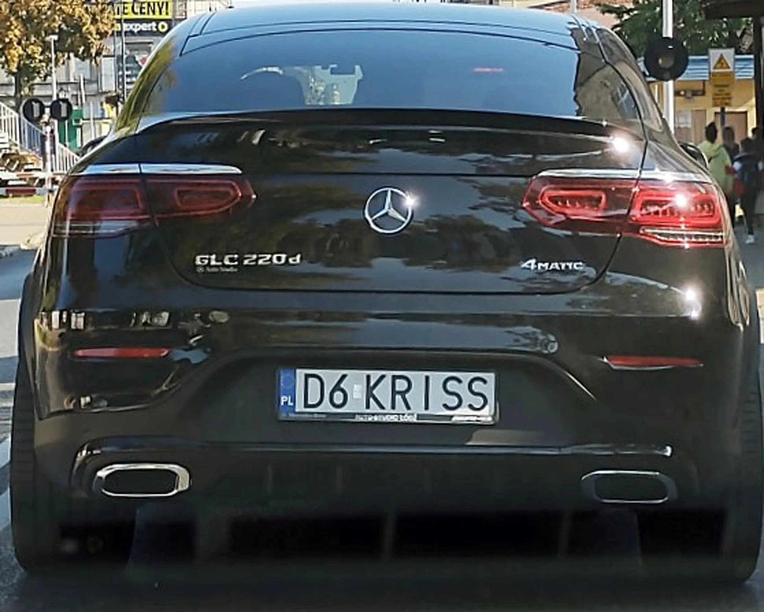 Fajny numer, blacha D6 KRISS