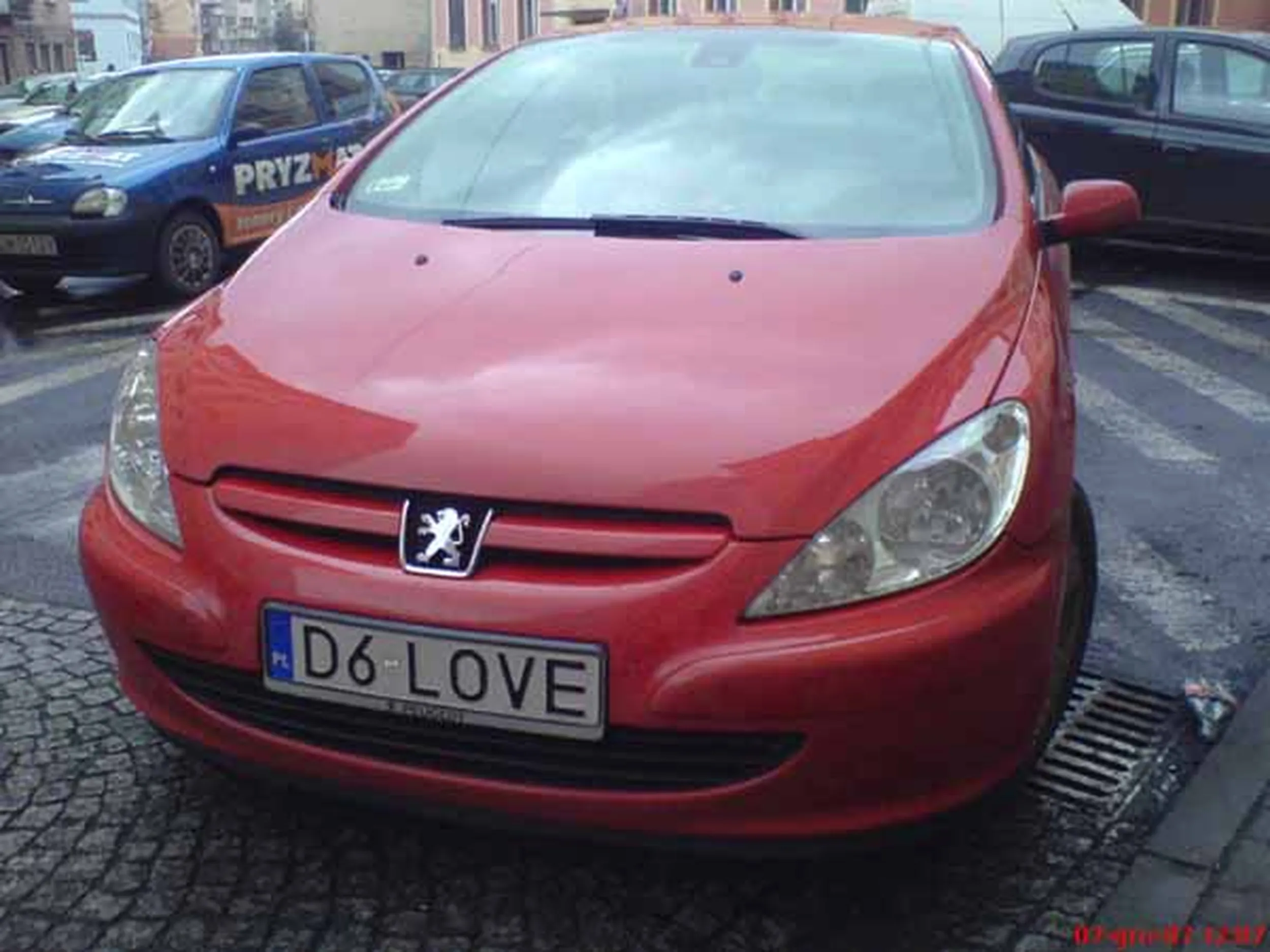 Fajny numer, blacha D6 LOVE