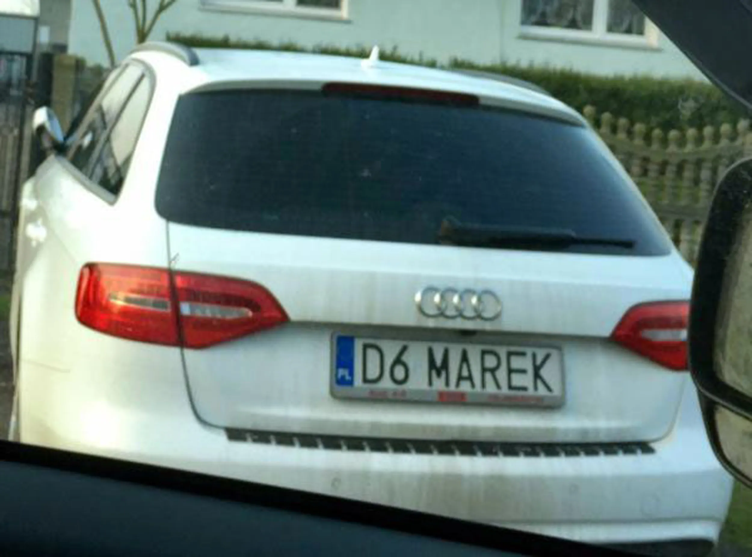 Fajny numer, blacha D6 MAREK