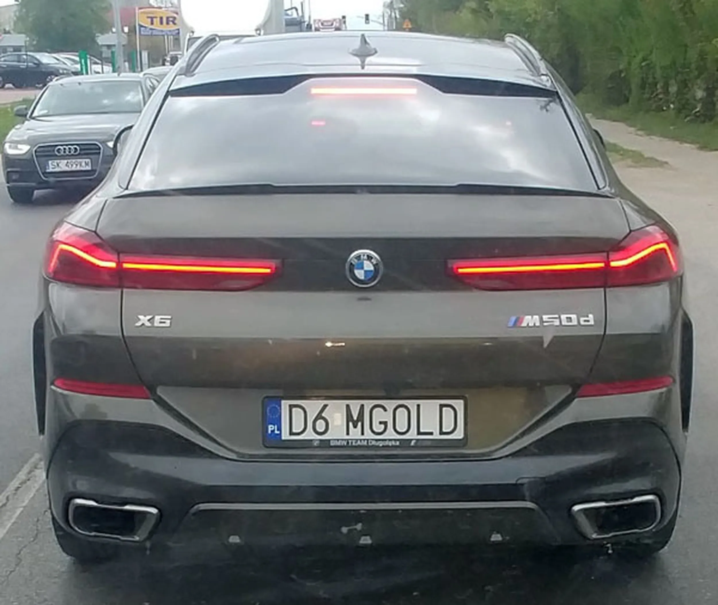 Fajny numer, blacha D6 MGOLD