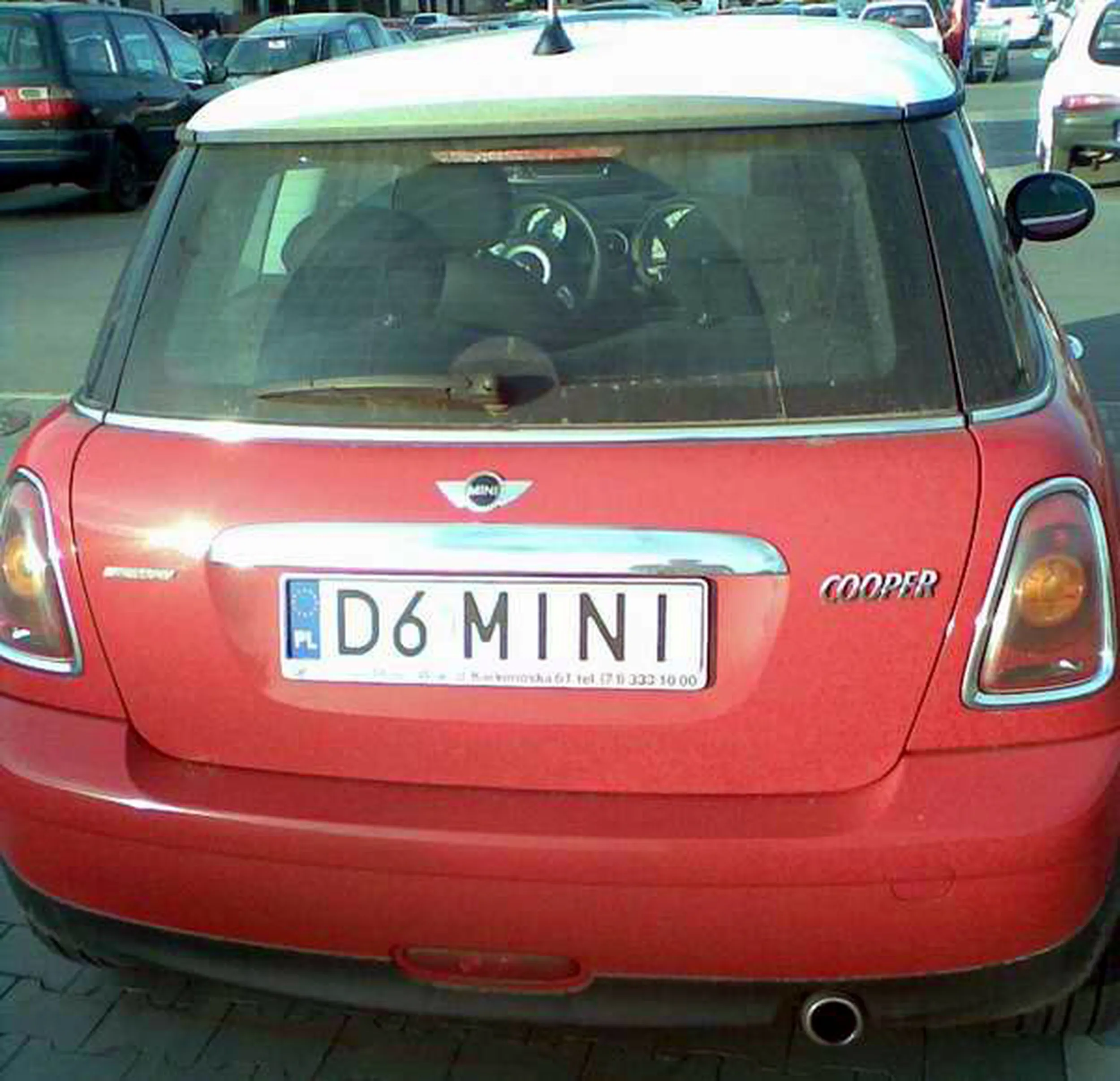 Fajny numer, blacha D6 MINI