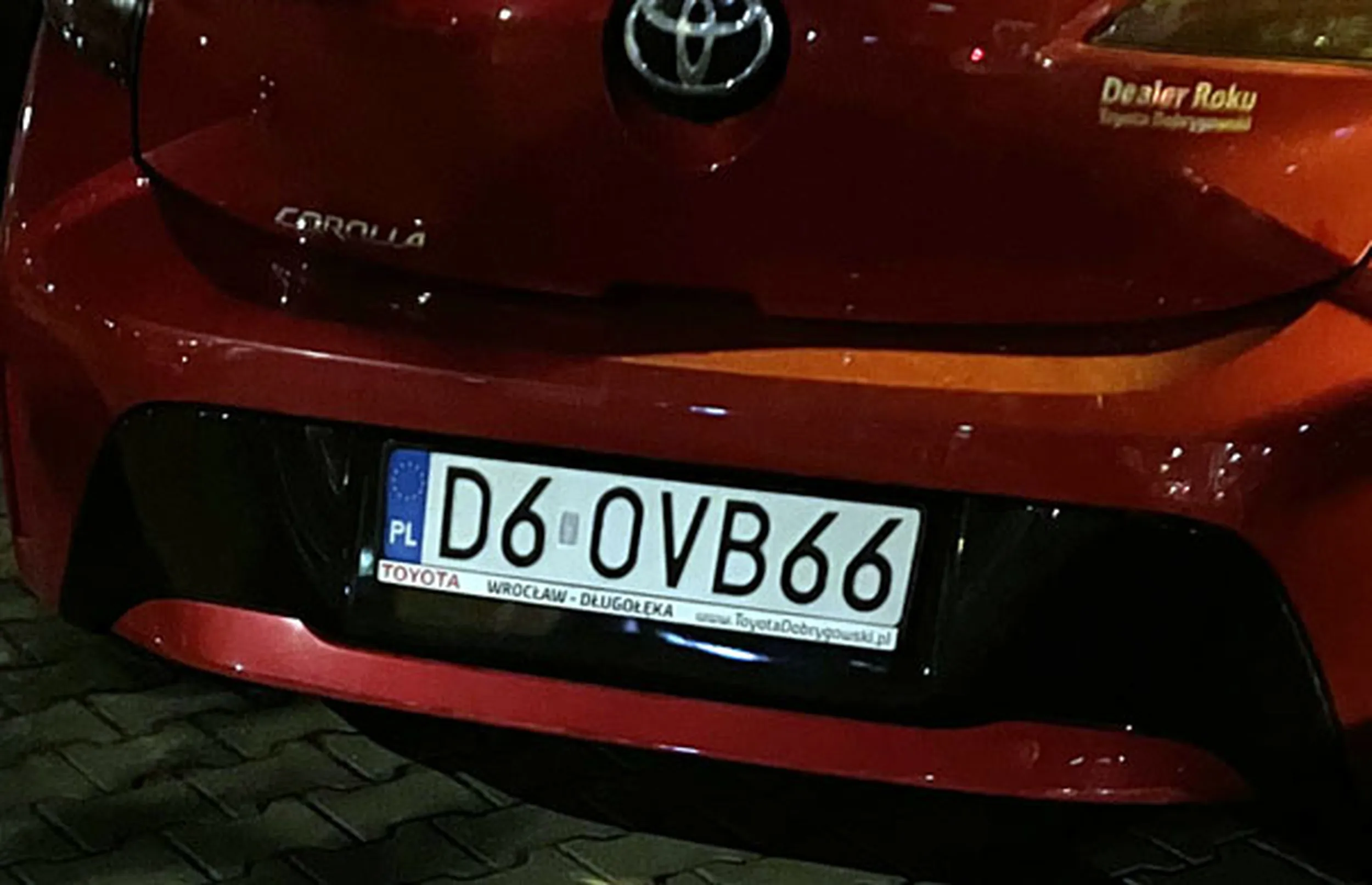 Fajny numer, blacha D6 OVB66