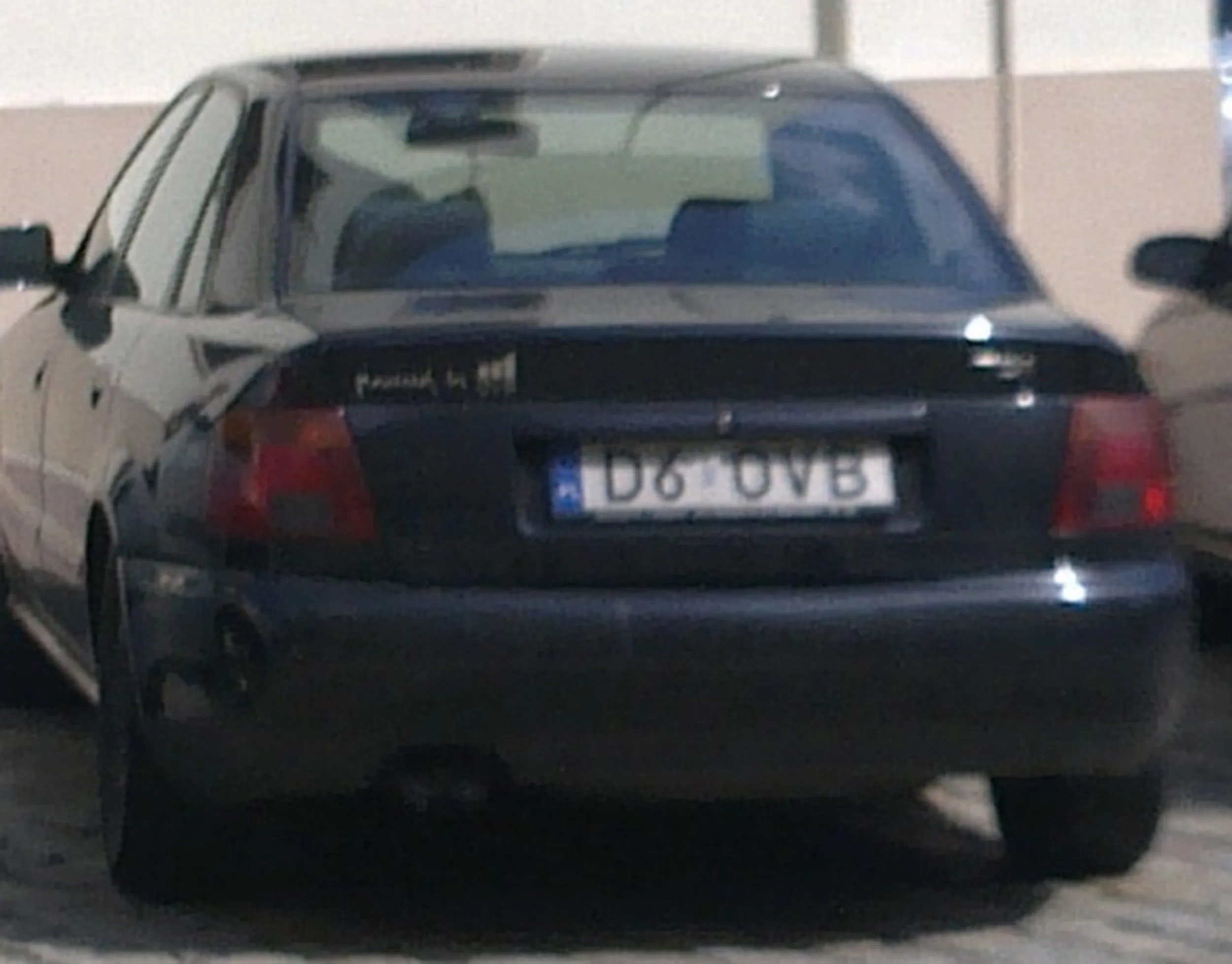 Fajny numer, blacha D6 OVB