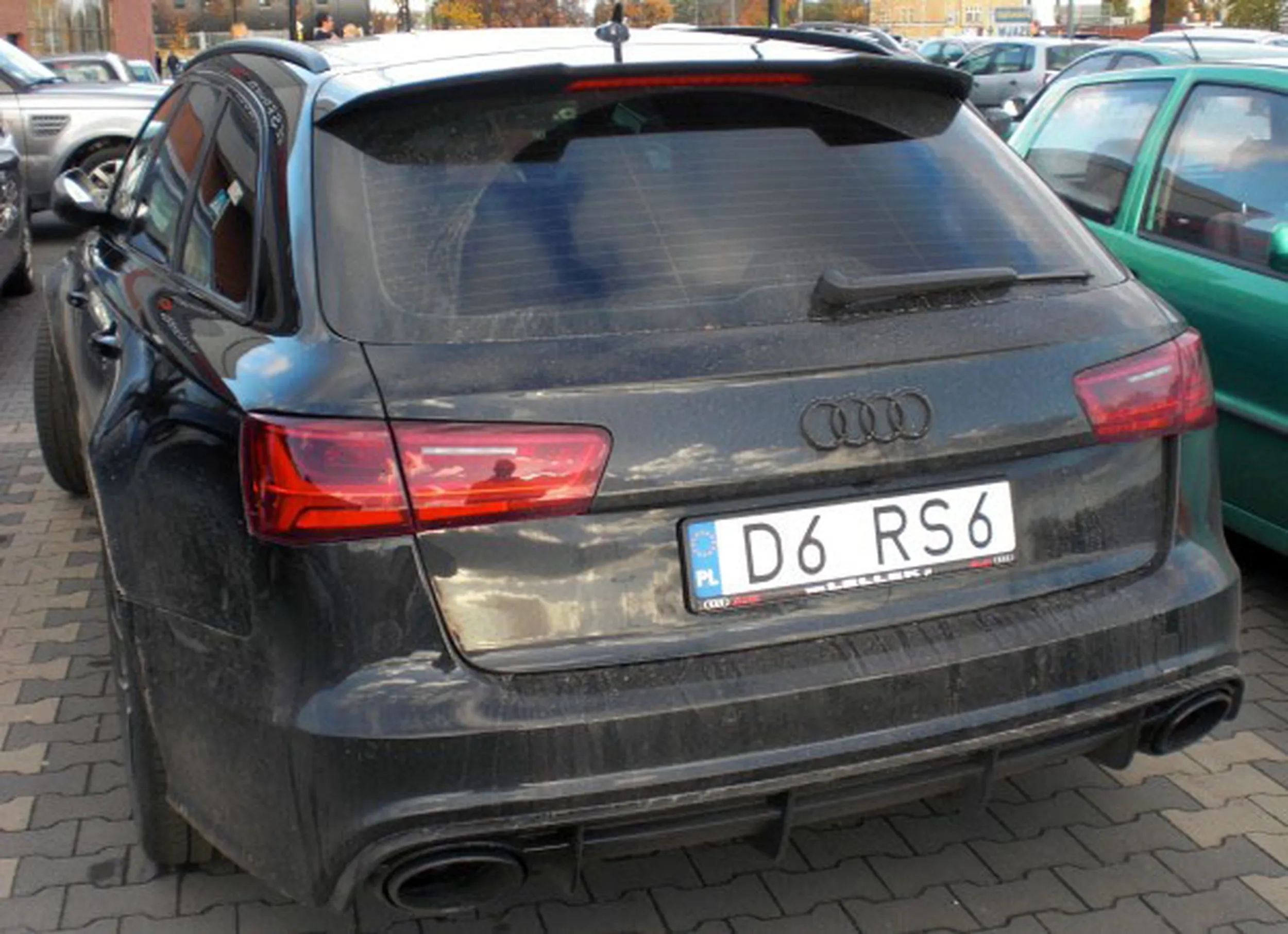 Fajny numer, blacha D6 RS6