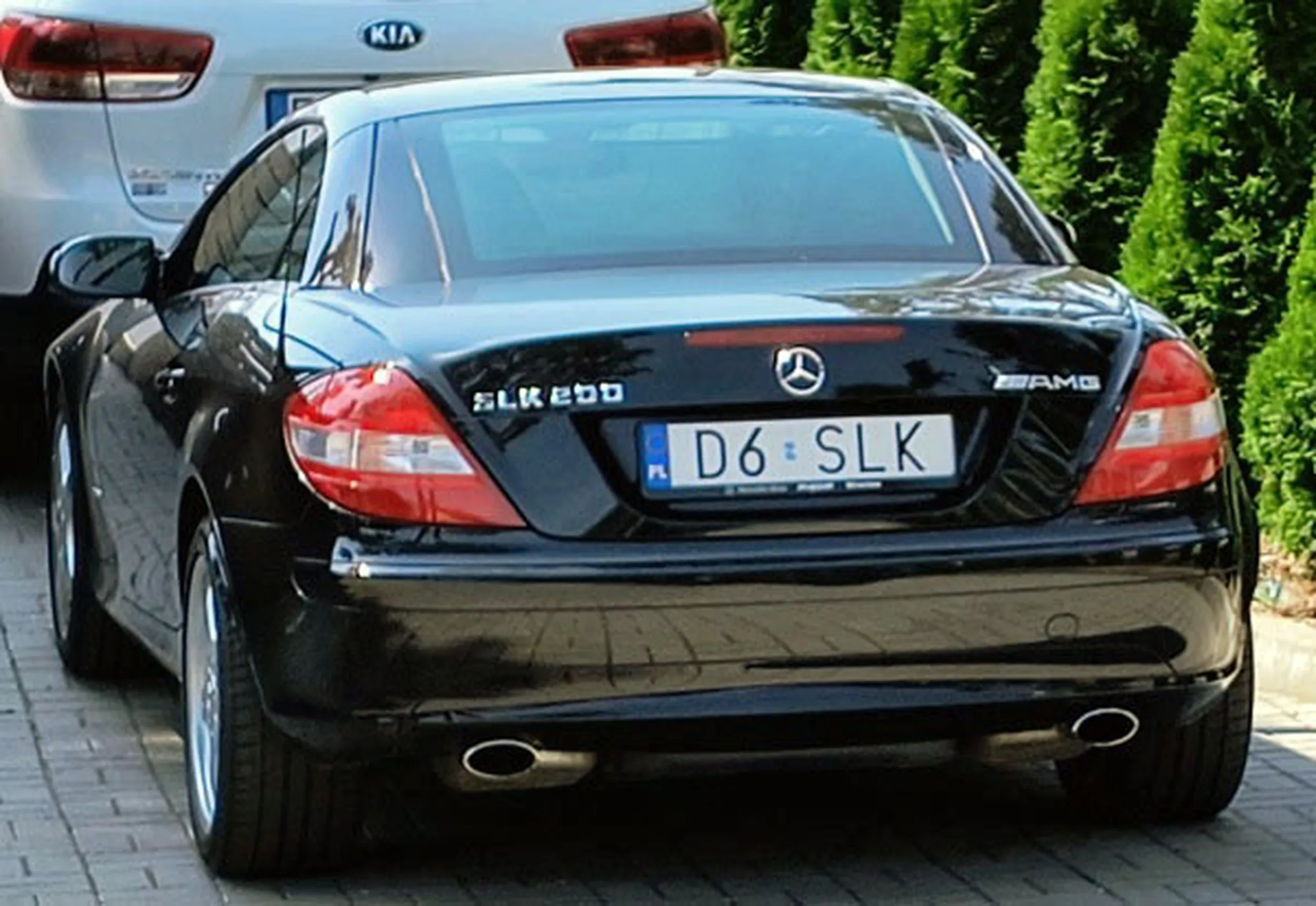 Fajny numer, blacha D6 SLK