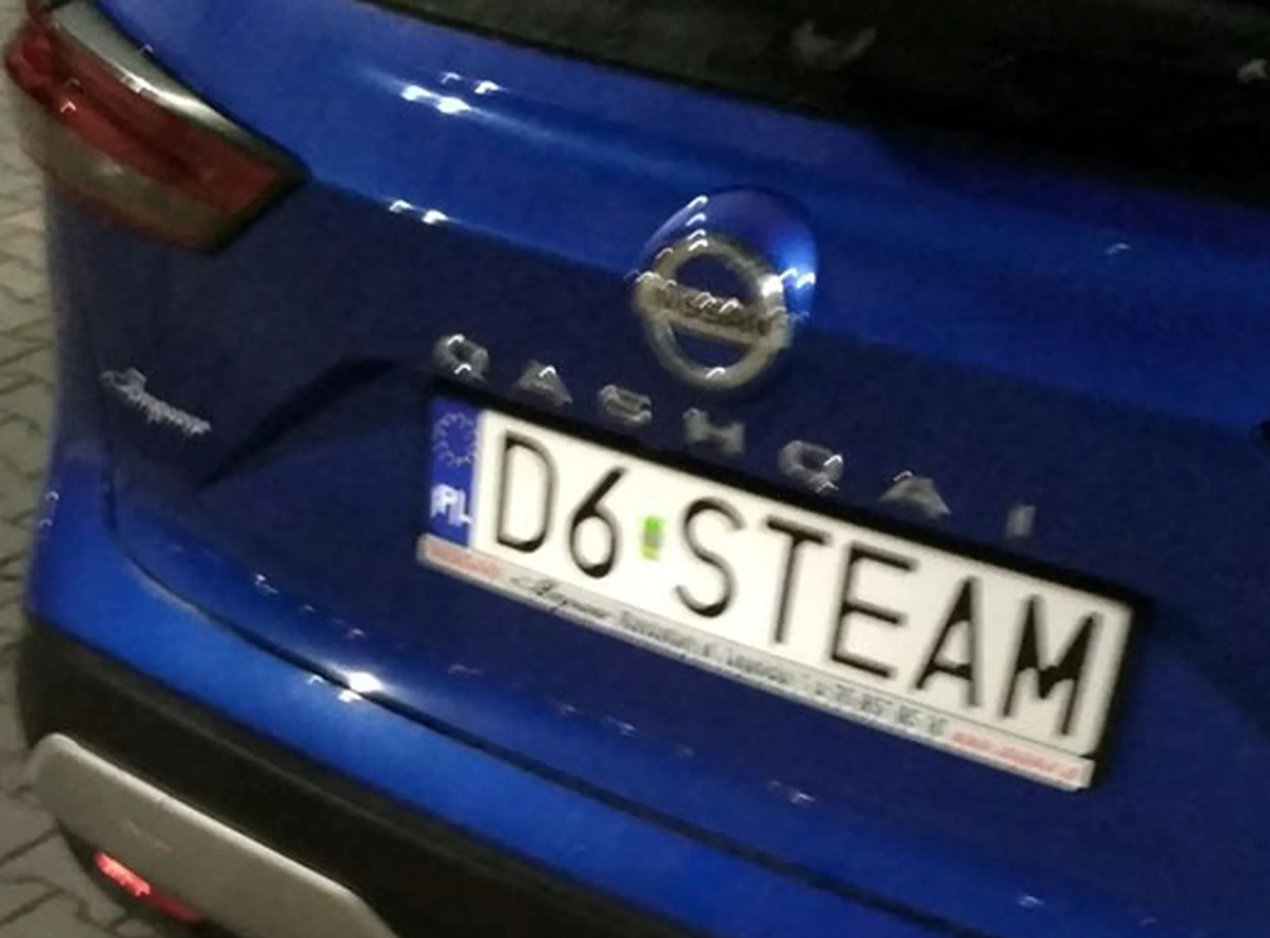 Fajny numer, blacha D6 STEAM