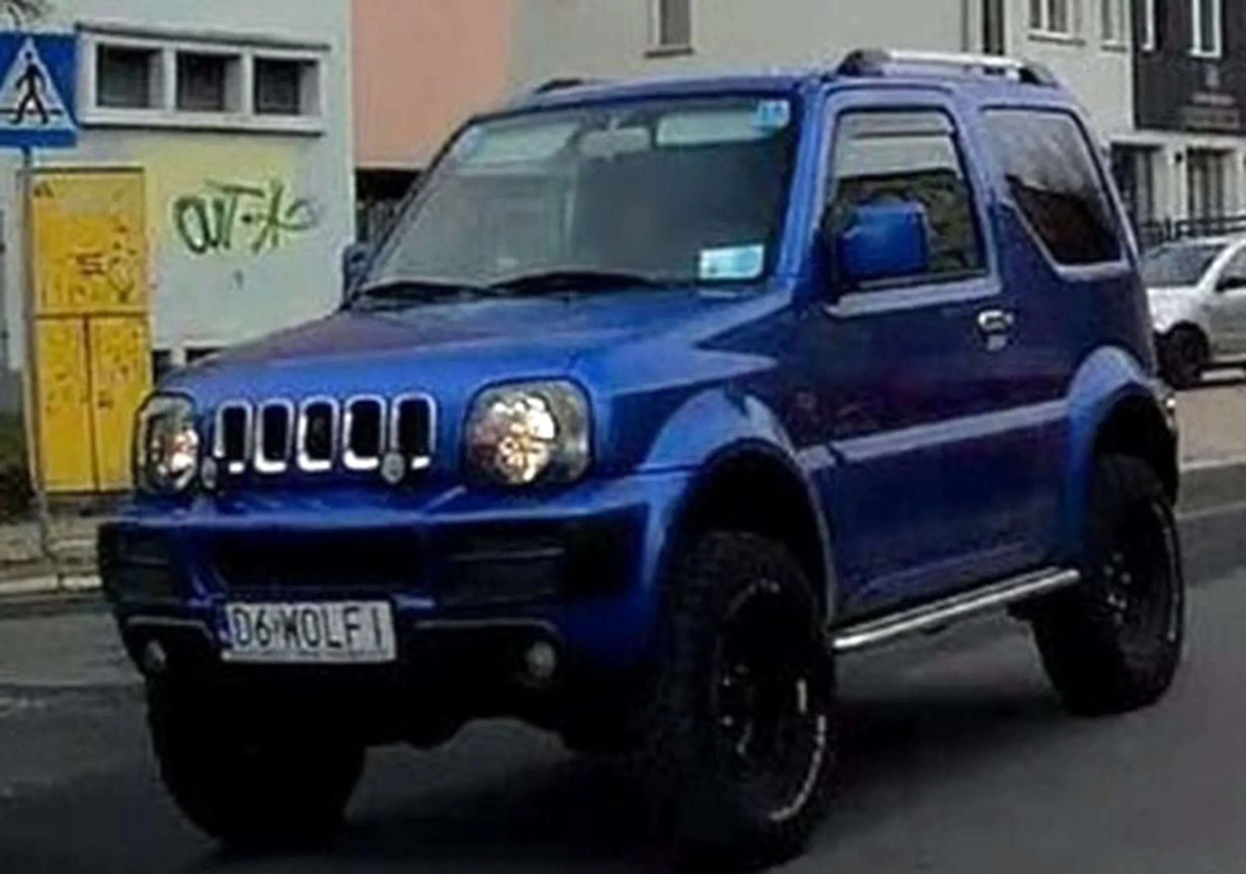 Fajny numer, blacha D6 WOLFI