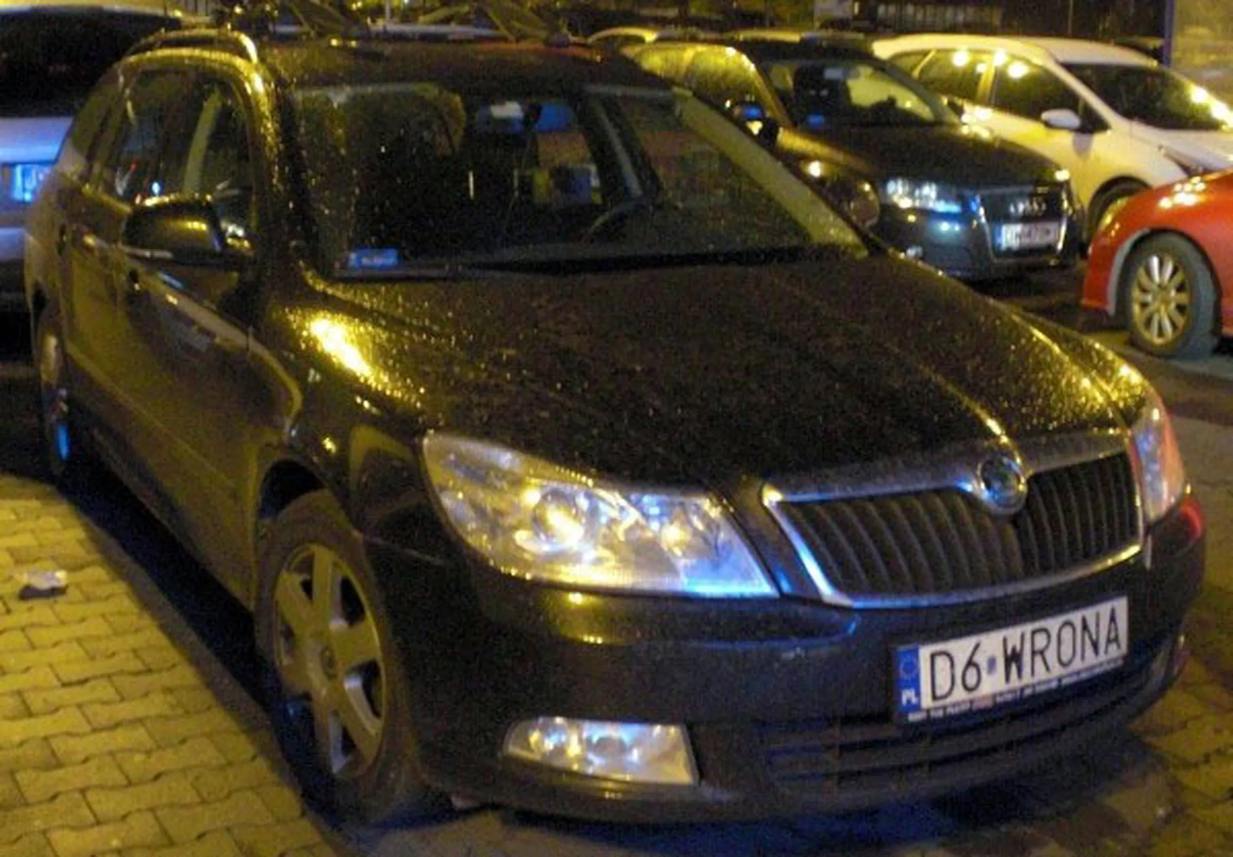 Fajny numer, blacha D6 WRONA