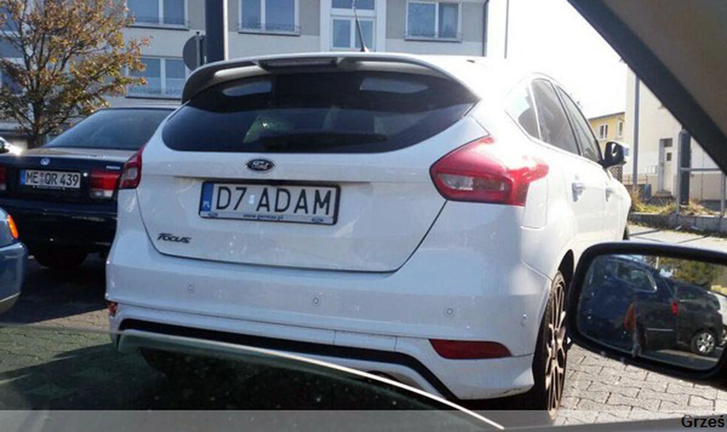 Fajny numer, blacha D7 ADAM