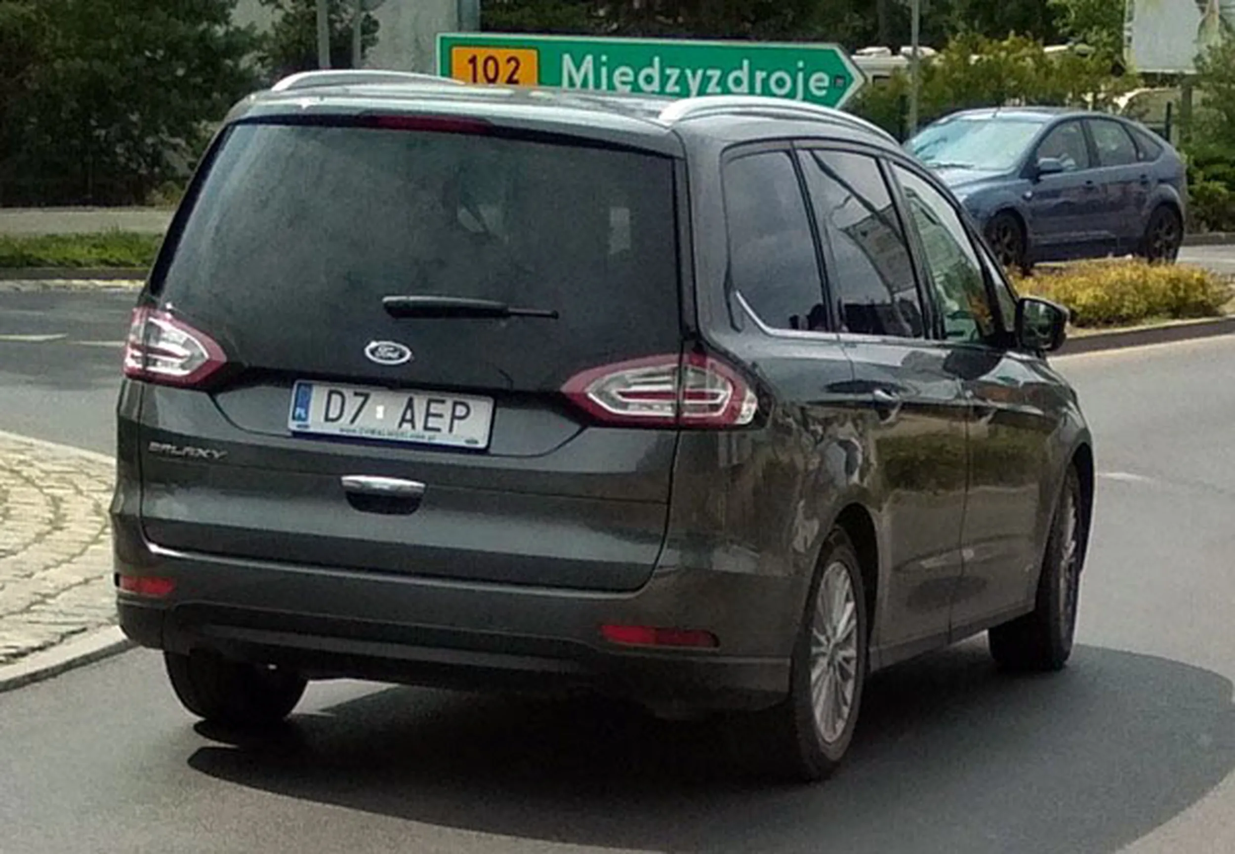 Fajny numer, blacha D7 AEP