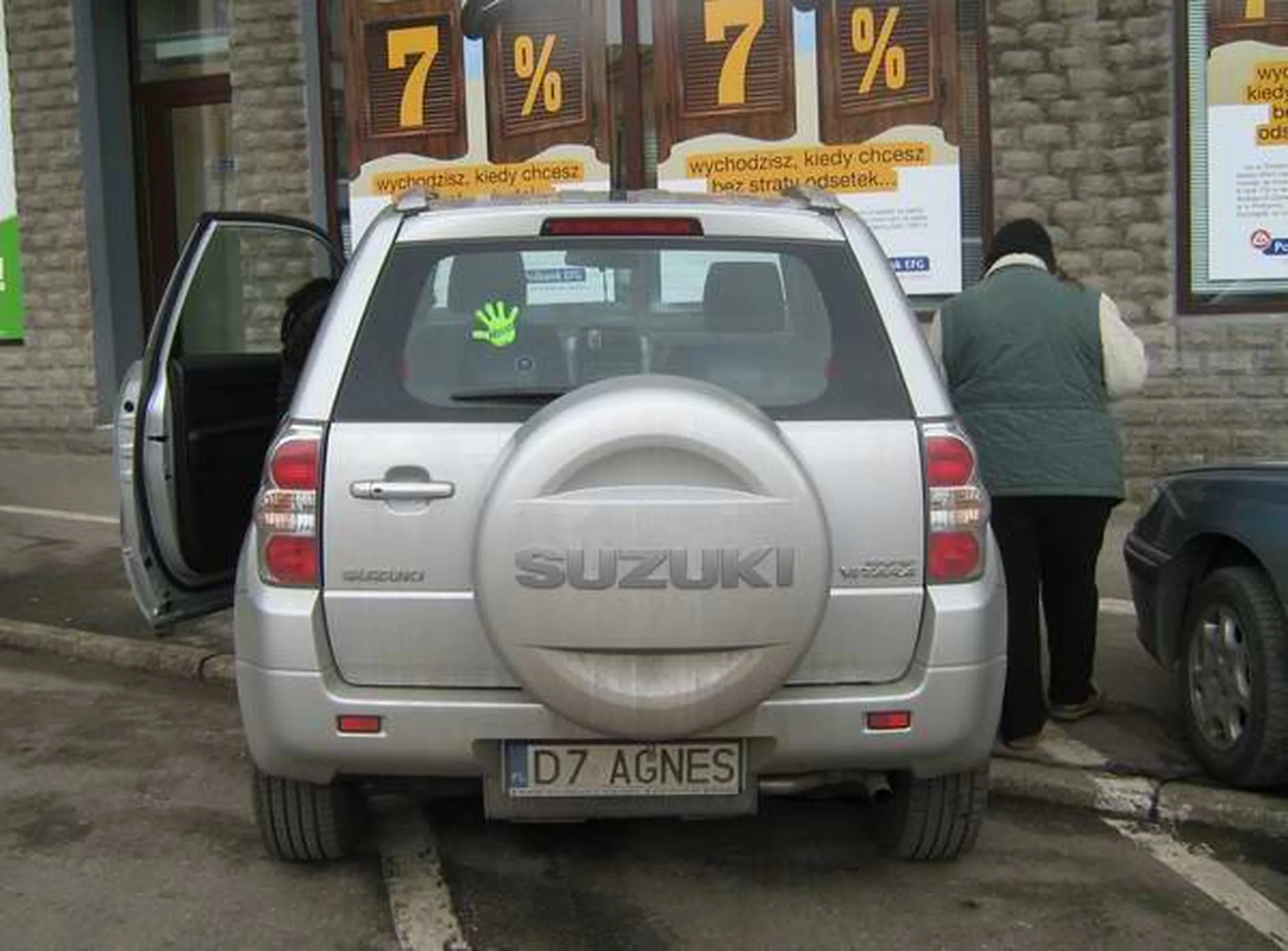 Fajny numer, blacha D7 AGNES