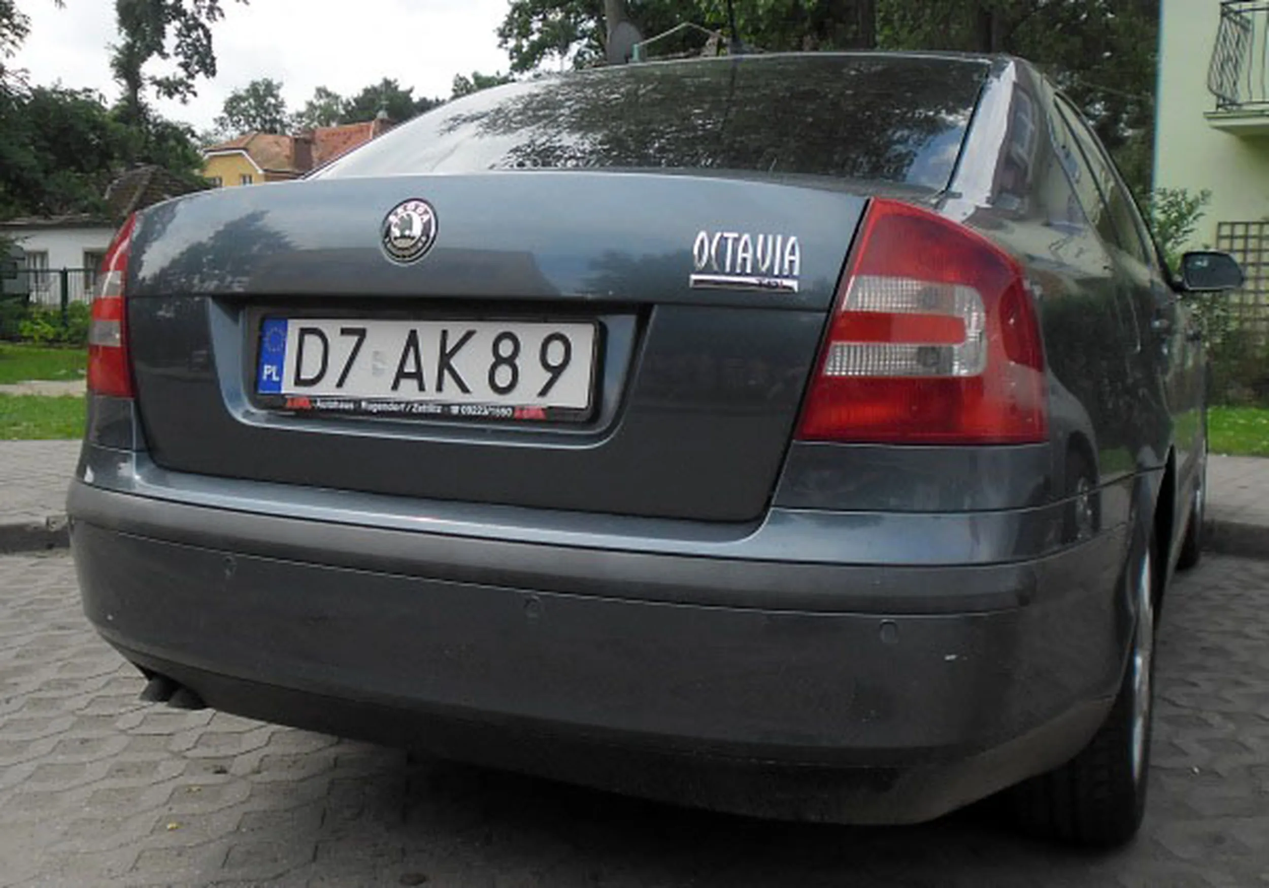 Fajny numer, blacha D7 AK89