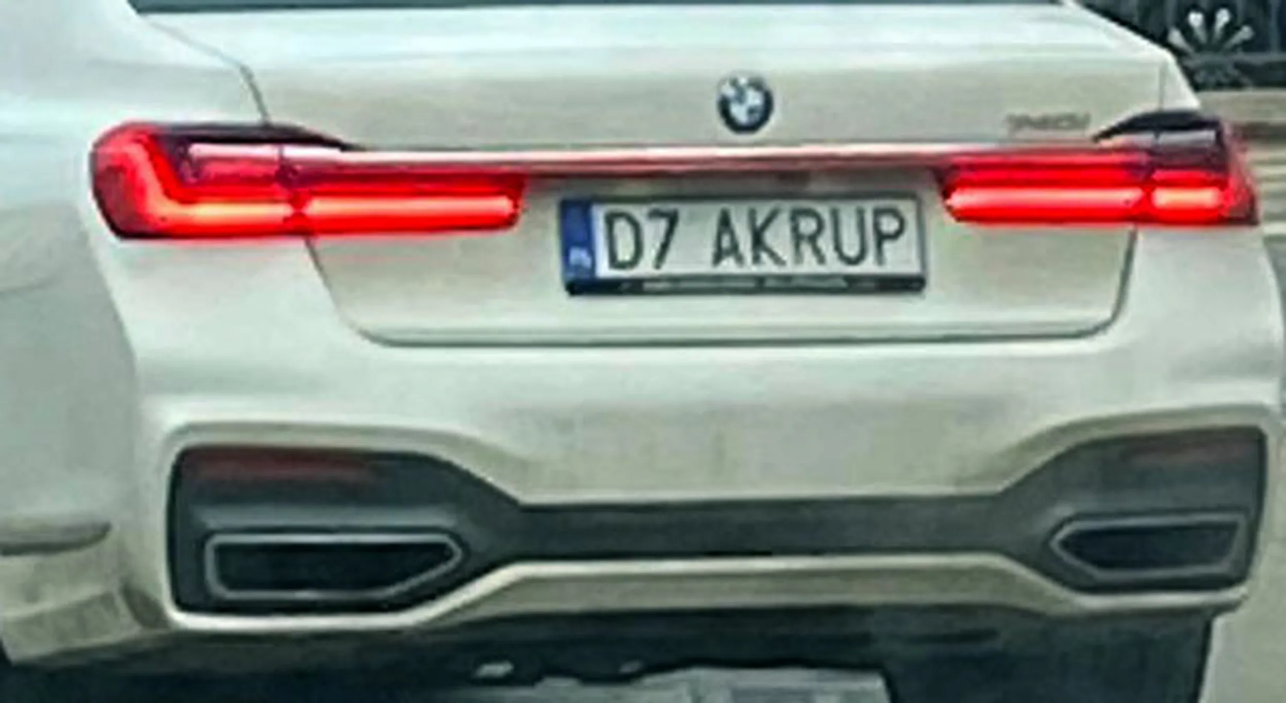 Fajny numer, blacha D7 AKRUP