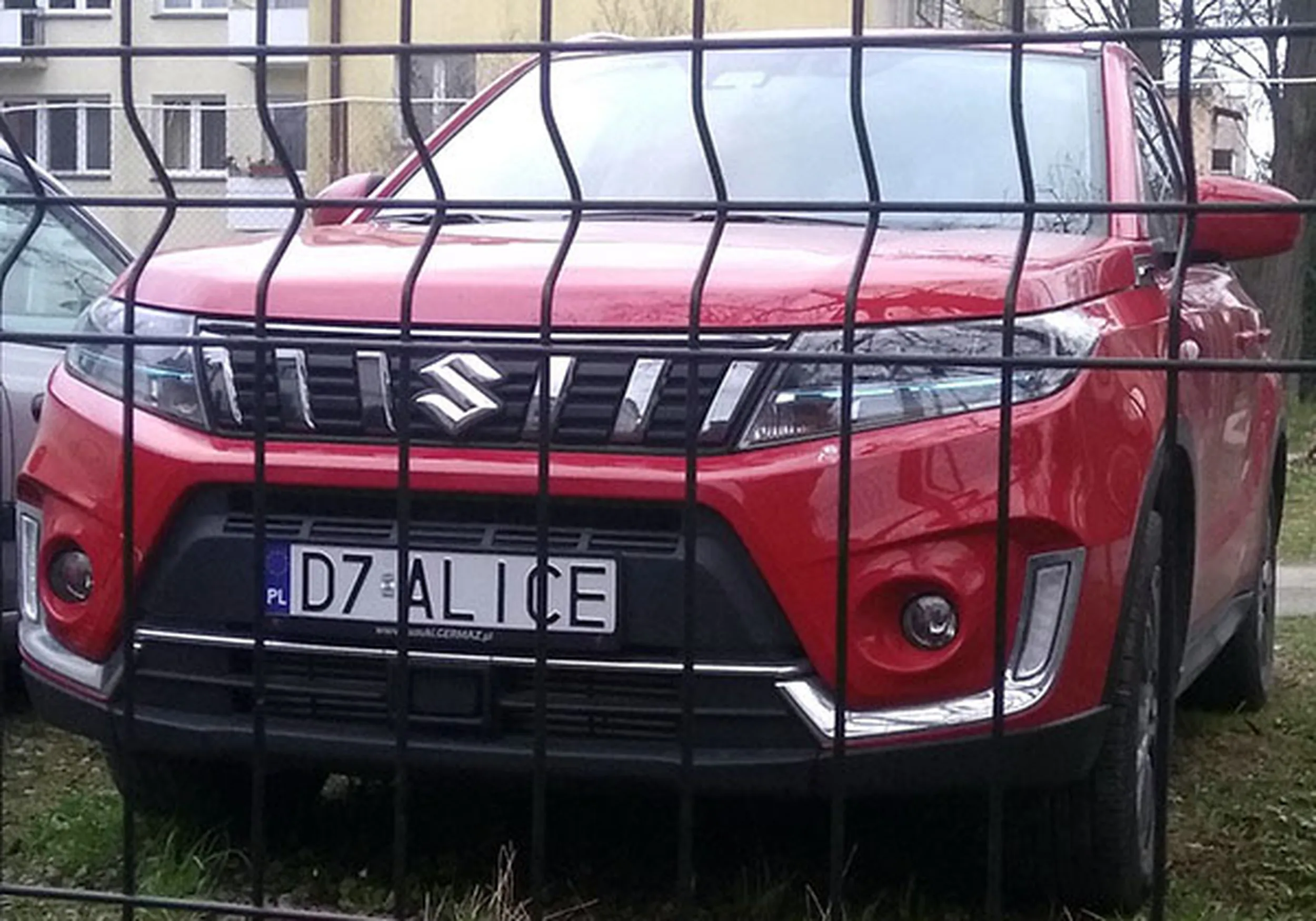 Fajny numer, blacha D7 ALICE