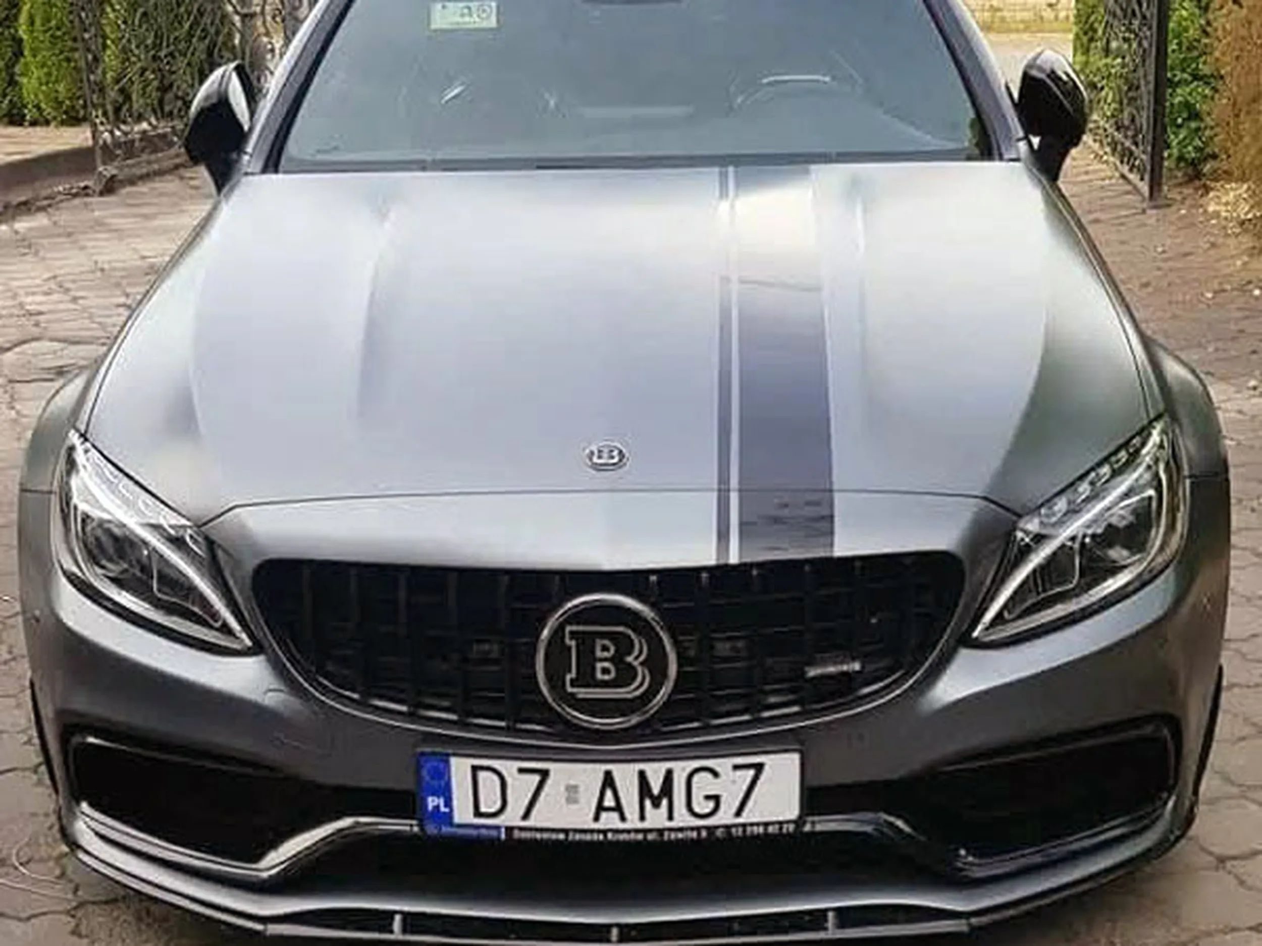 Fajny numer, blacha D7 AMG7