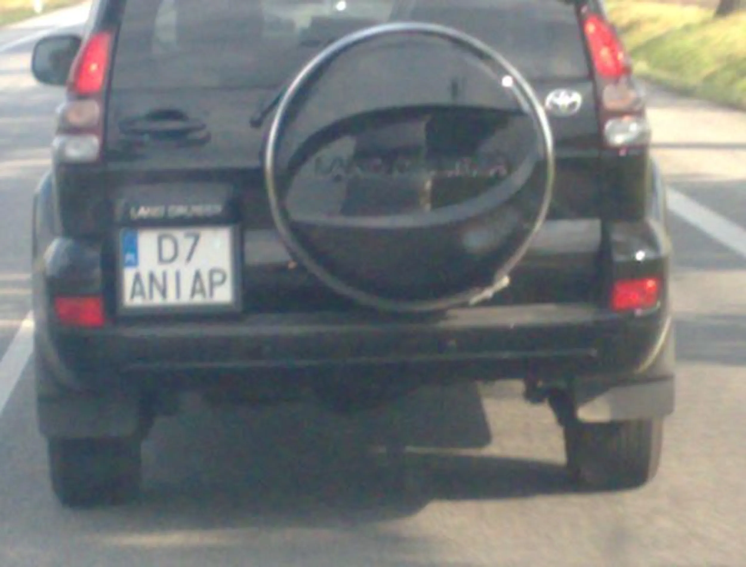 Fajny numer, blacha D7 ANIAP