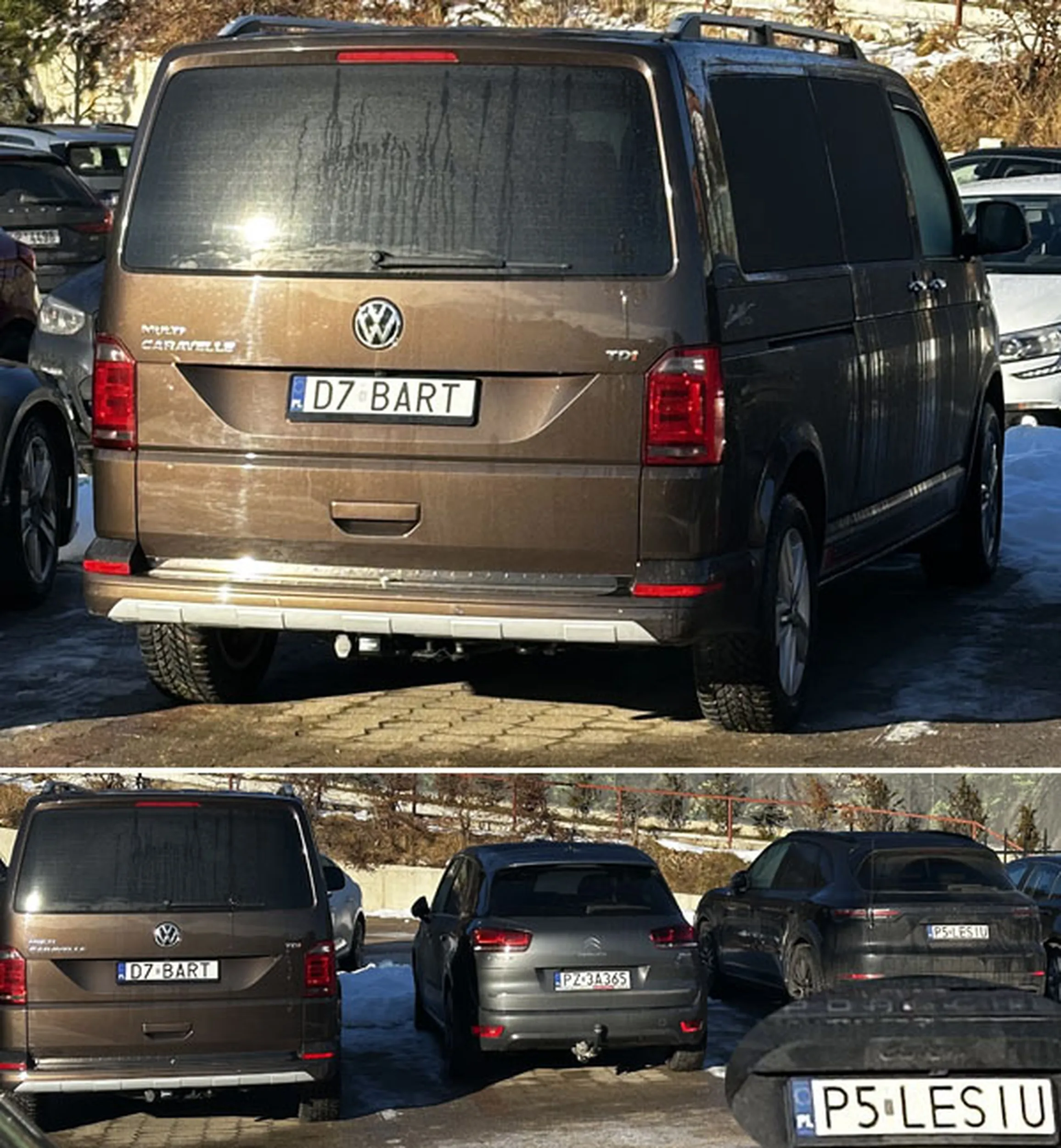 Fajny numer, blacha D7 BART