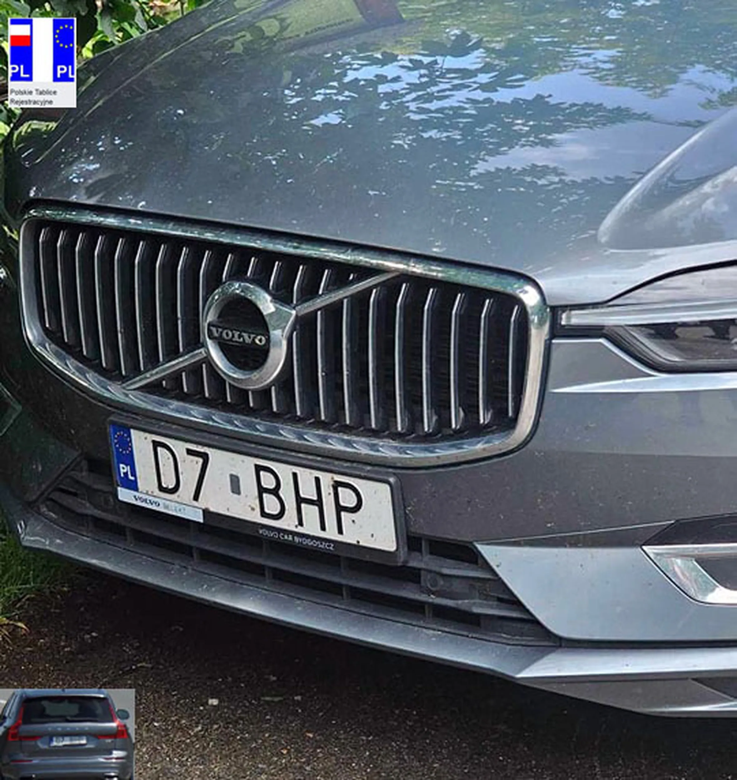 Fajny numer, blacha D7 BHP