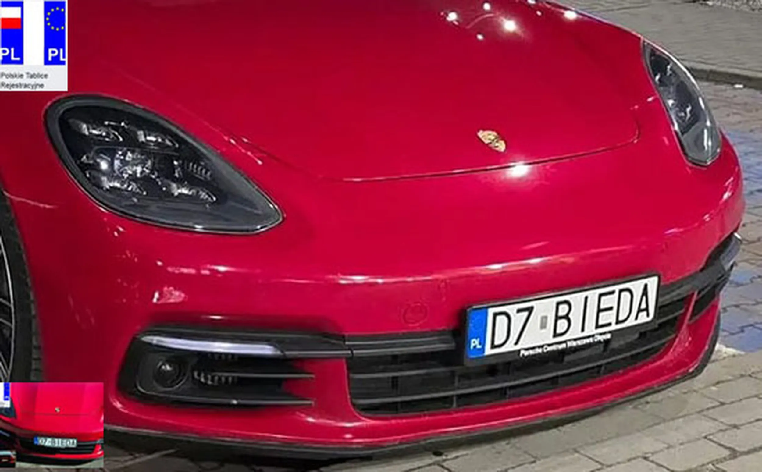 Fajny numer, blacha D7 BIEDA