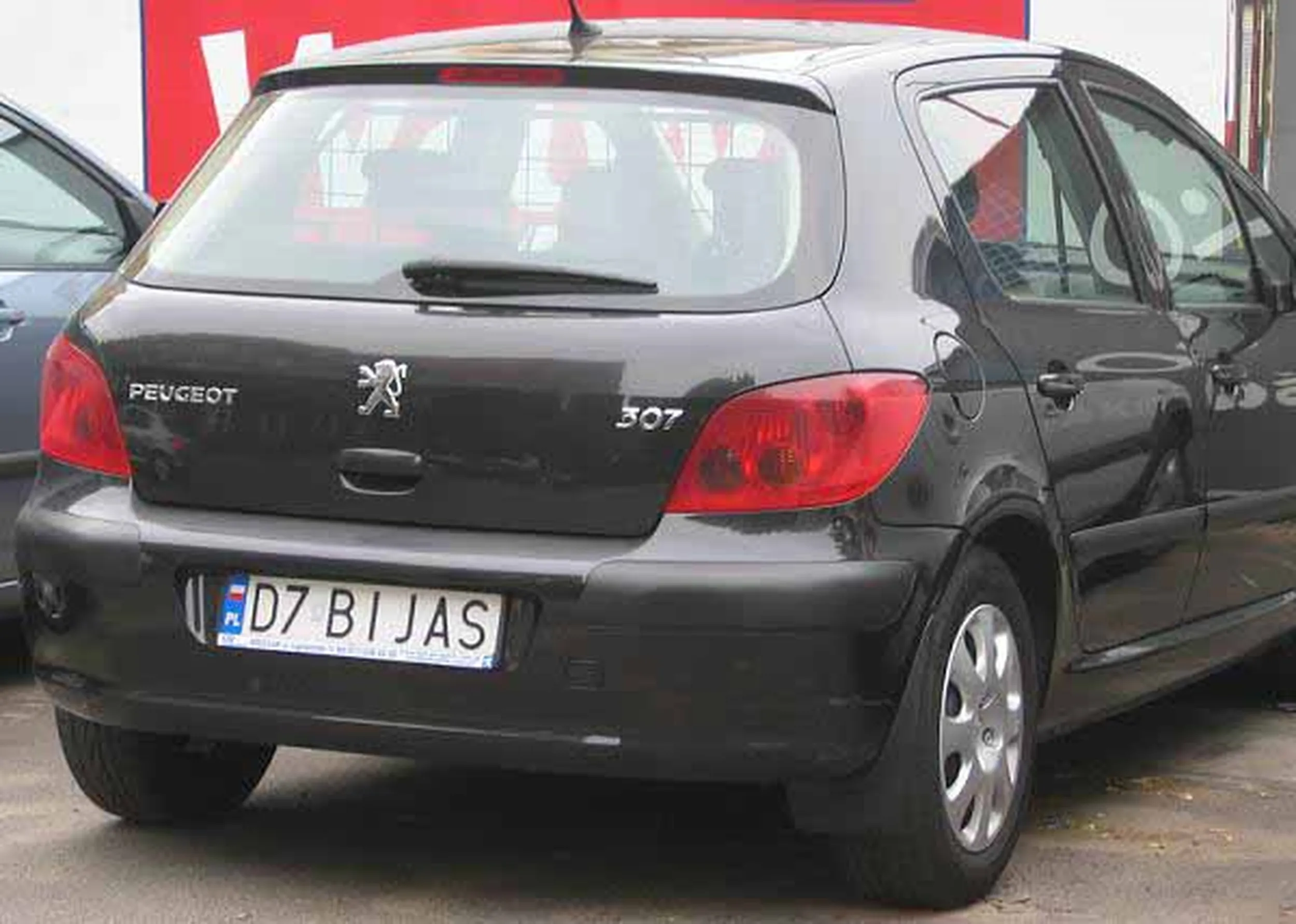 Fajny numer, blacha D7 BIJAS