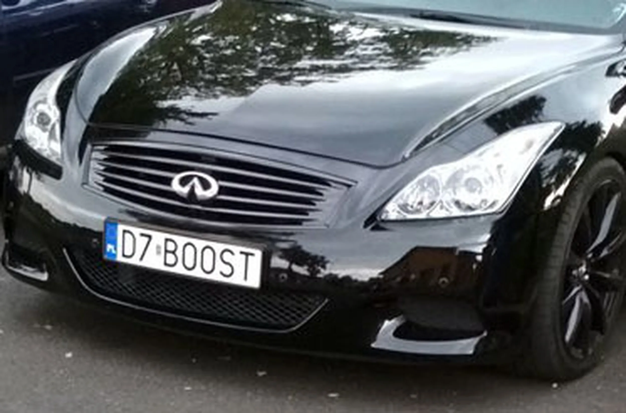 Fajny numer, blacha D7 BOOST