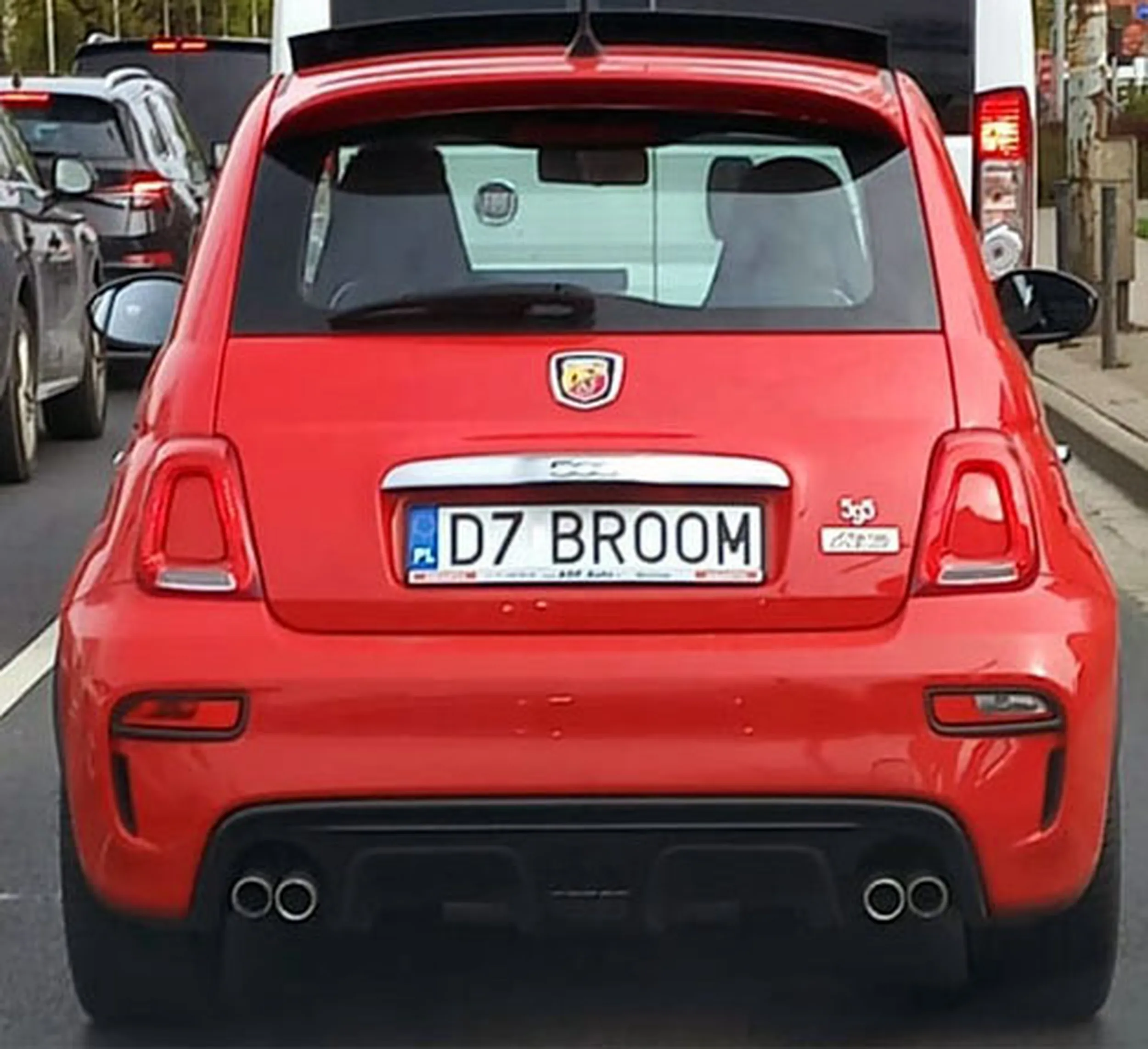 Fajny numer, blacha D7 BROOM