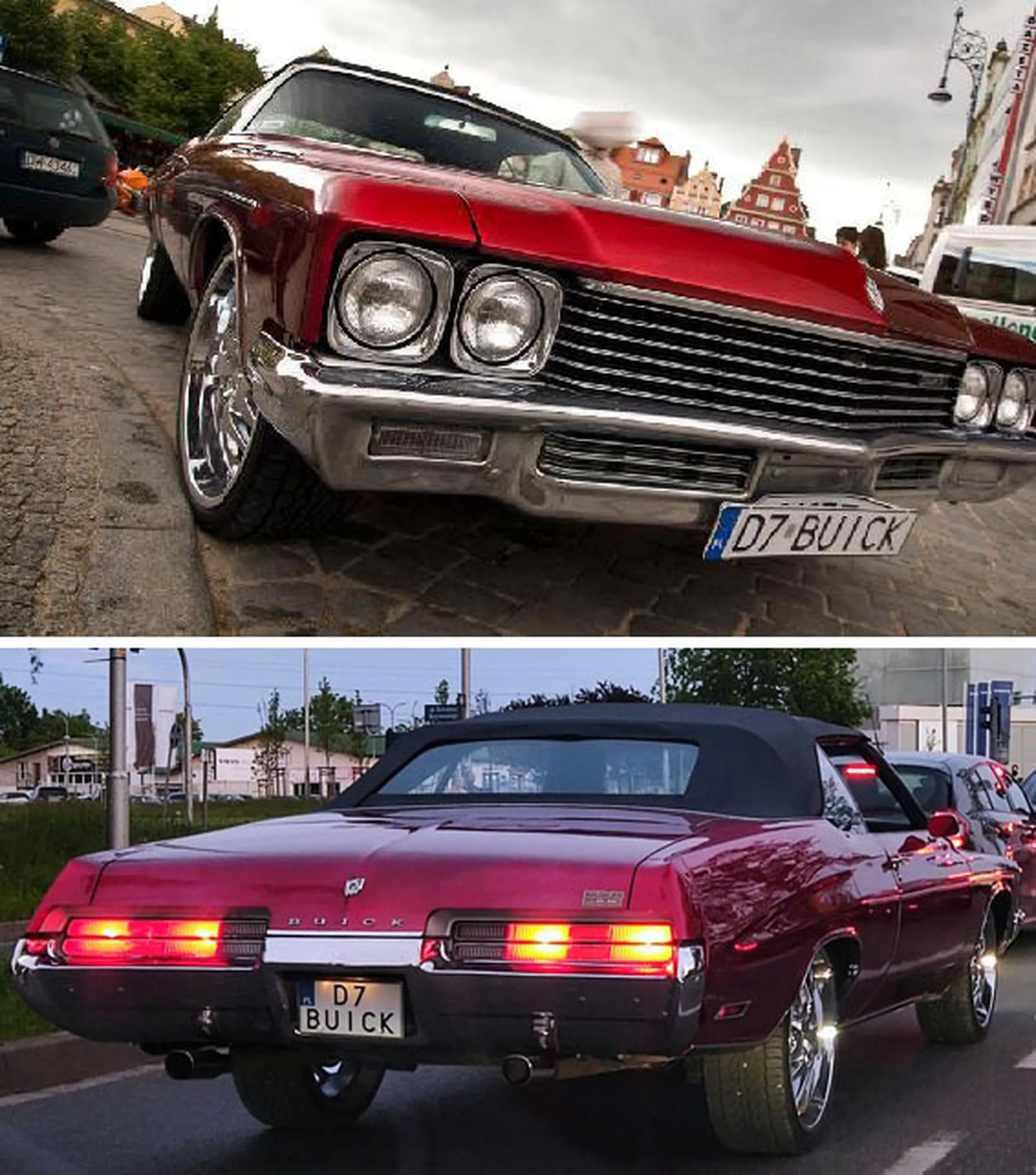 Fajny numer, blacha D7 BUICK