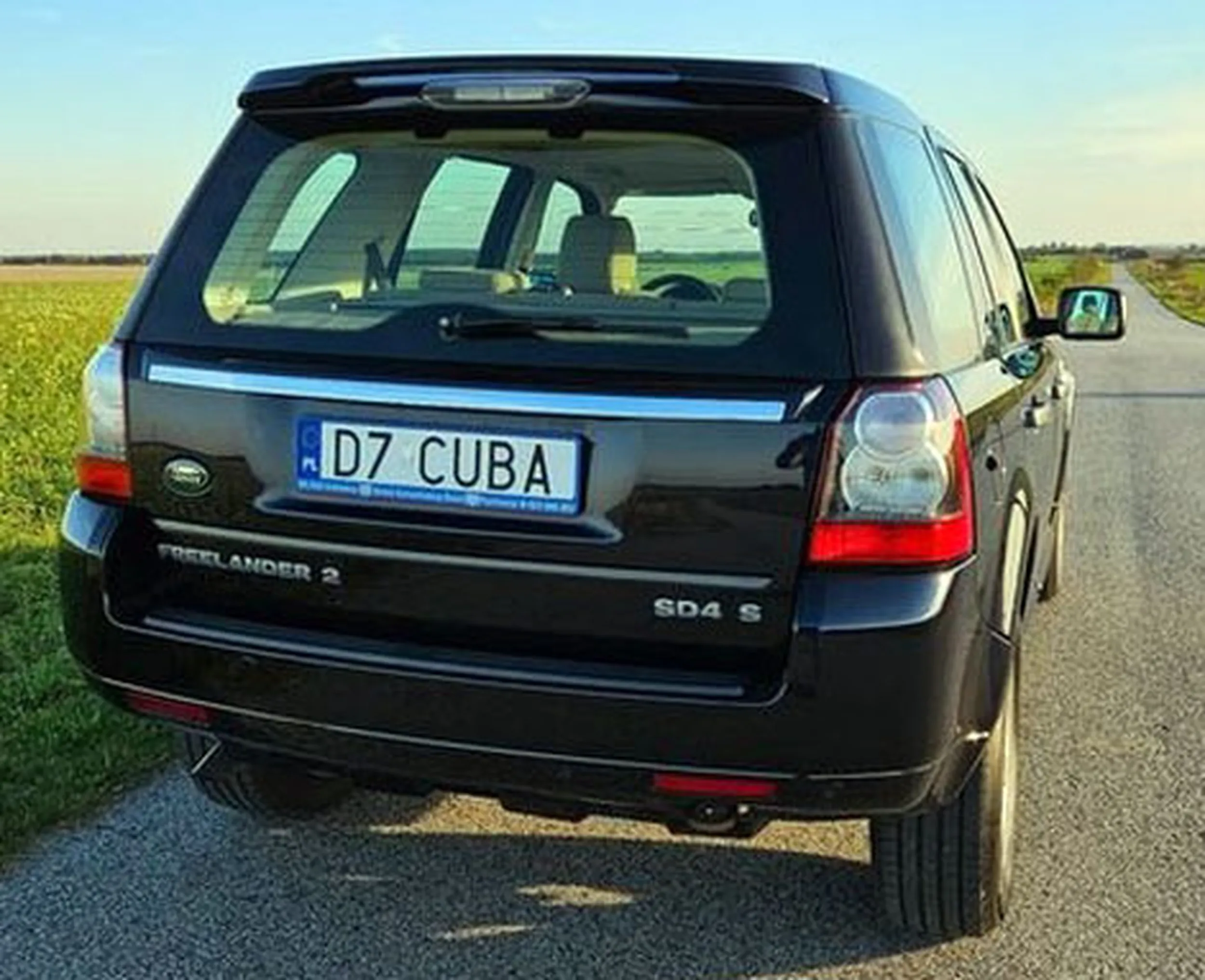 Fajny numer, blacha D7 CUBA