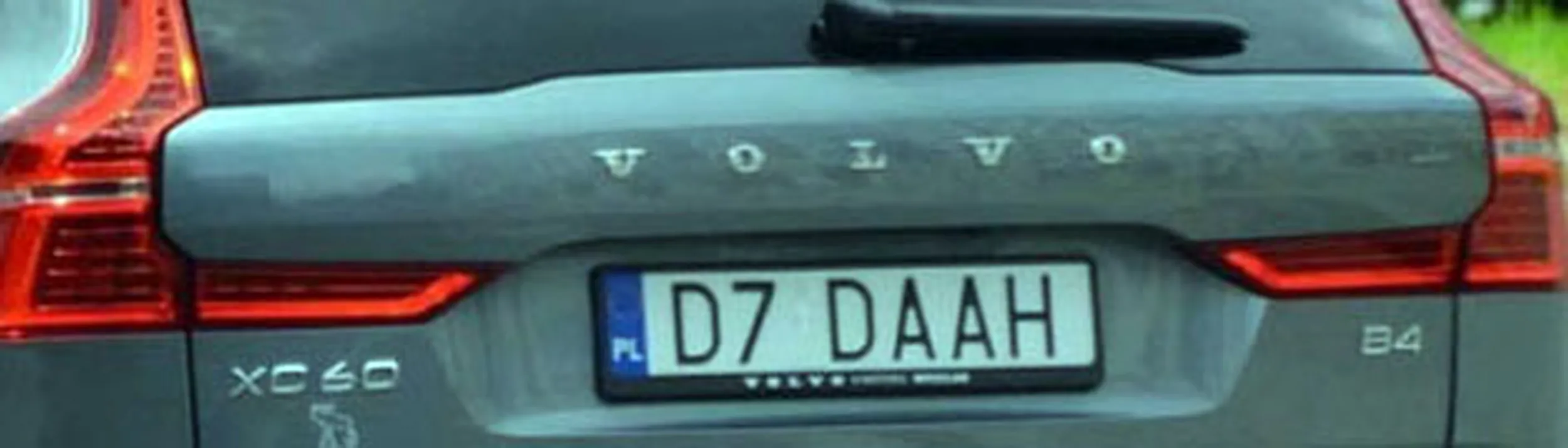 Fajny numer, blacha D7 DAAH