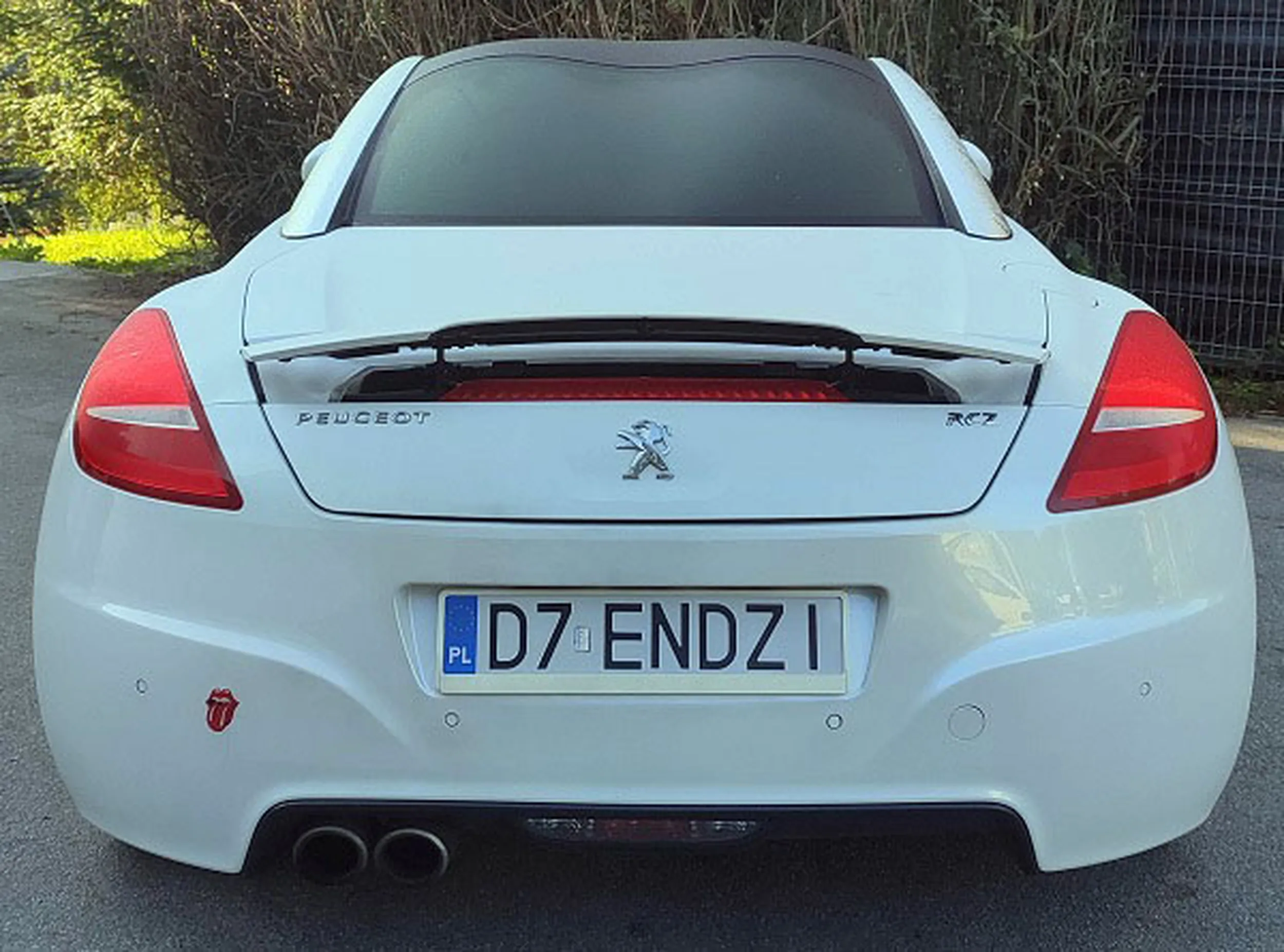 Fajny numer, blacha D7 ENDZI