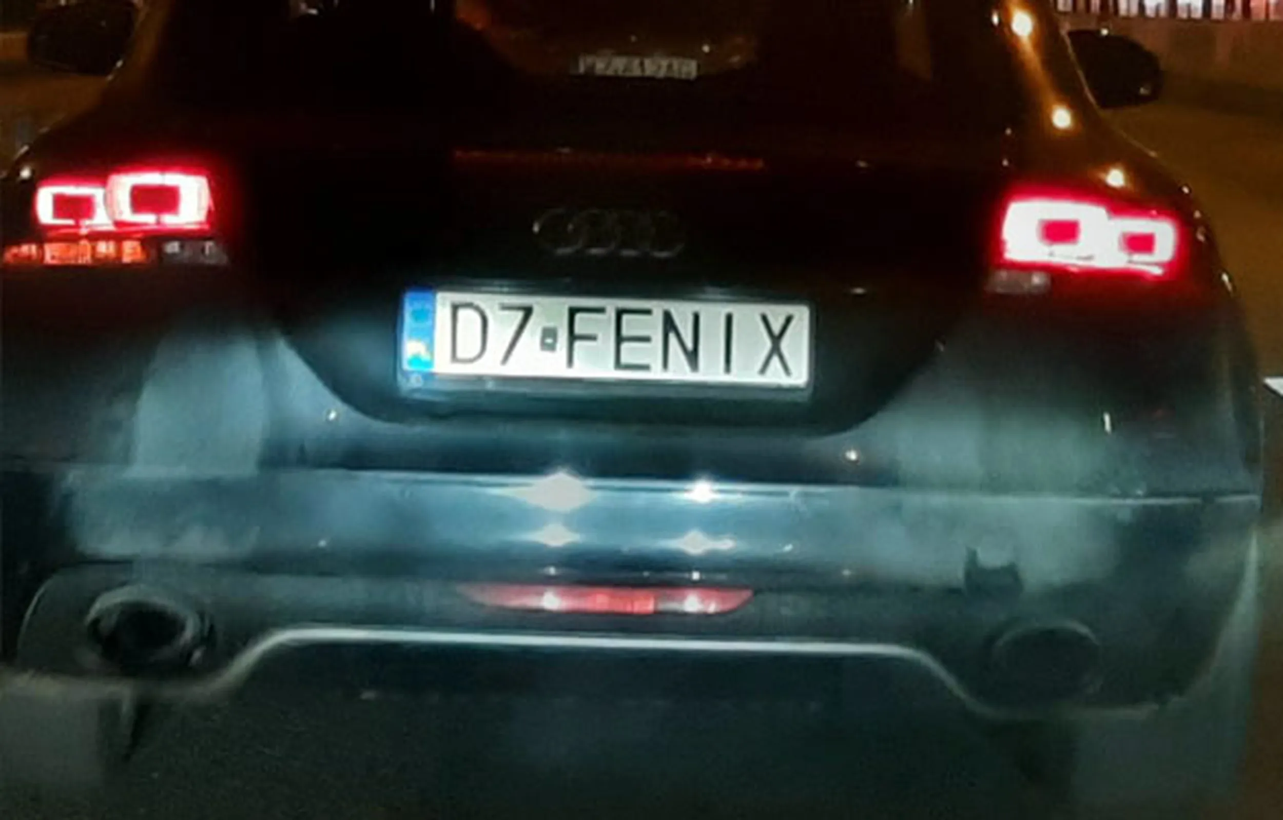 Fajny numer, blacha D7 FENIX