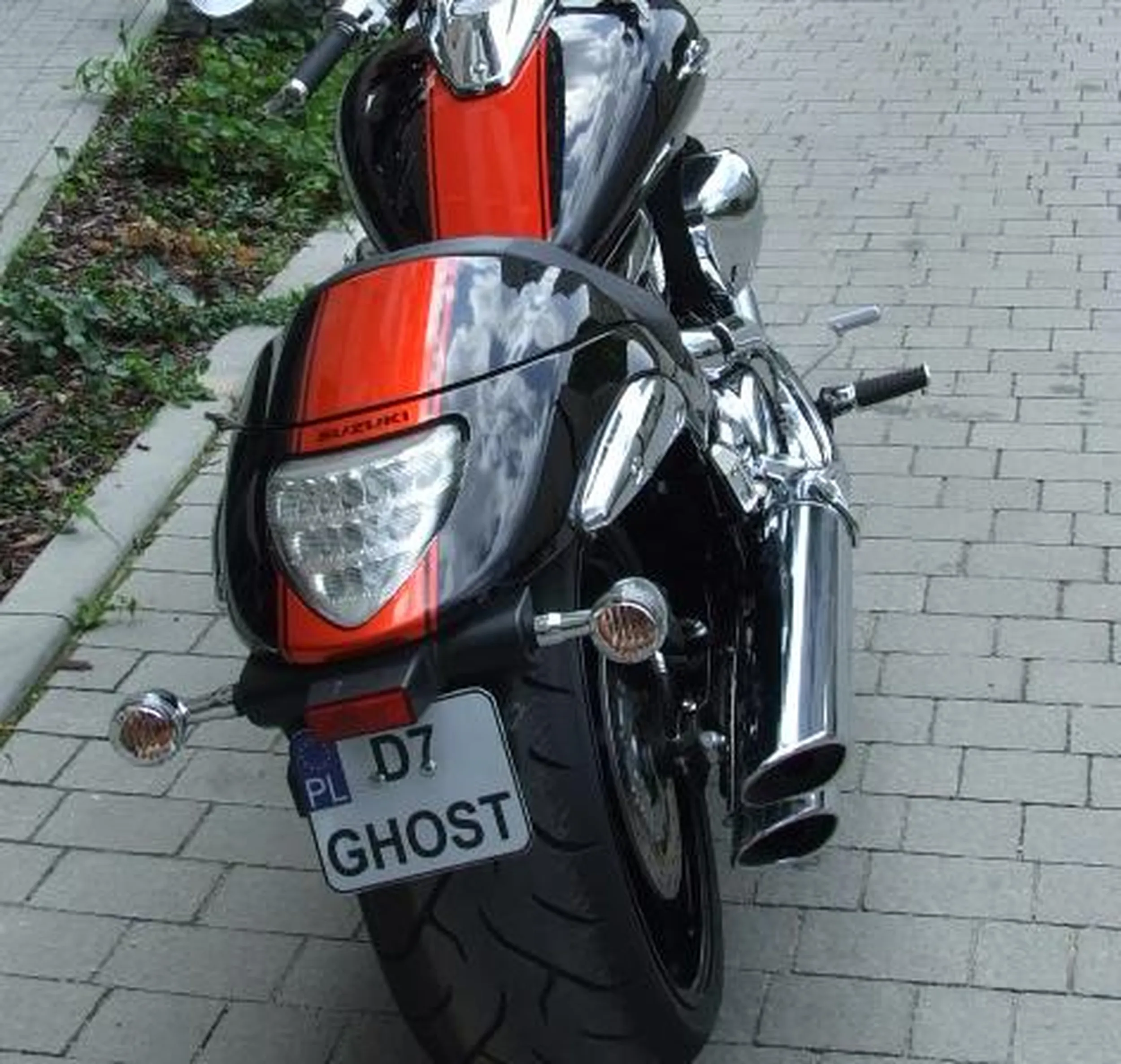 Fajny numer, blacha D7 GHOST