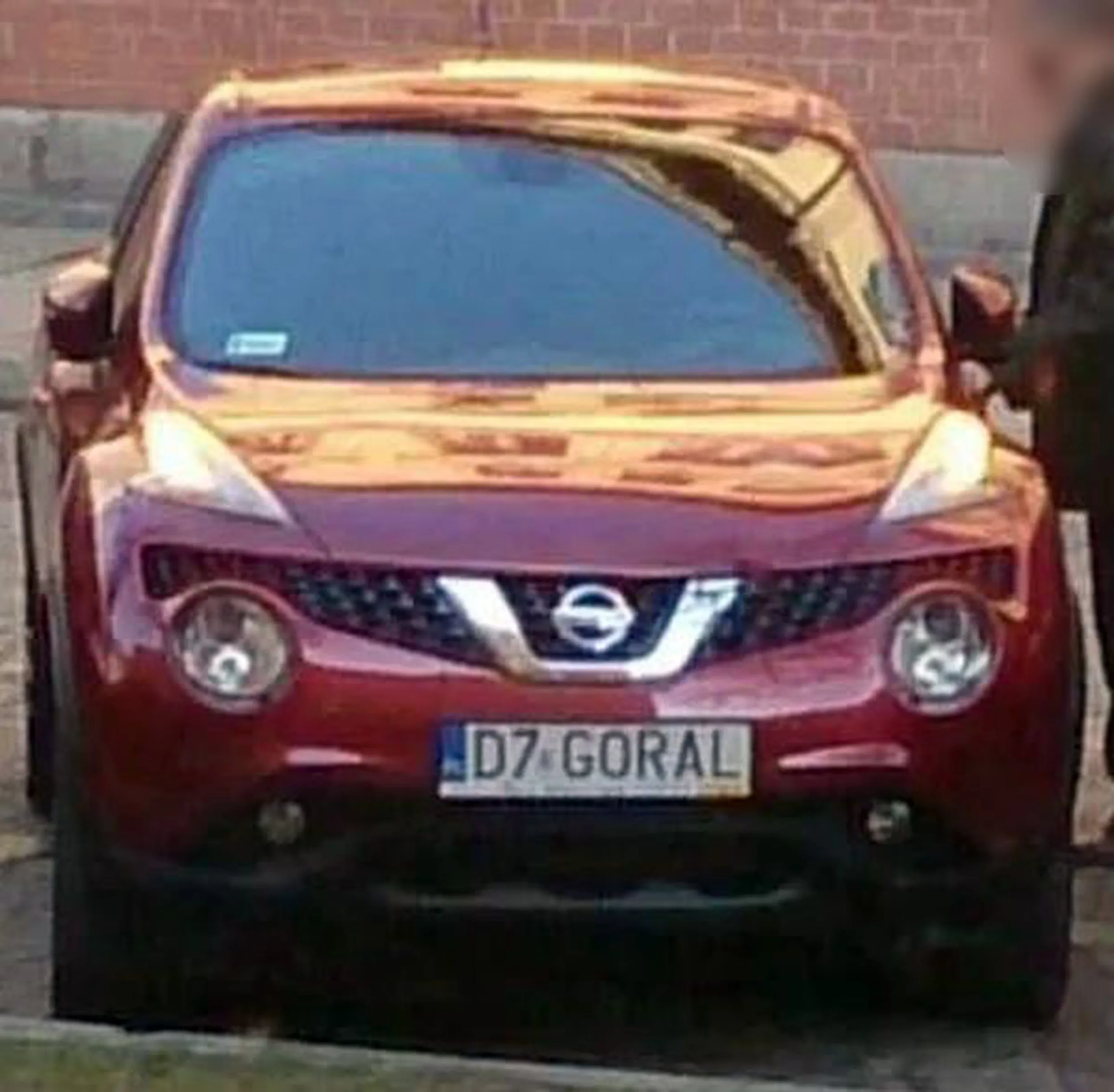 Fajny numer, blacha D7 GORAL