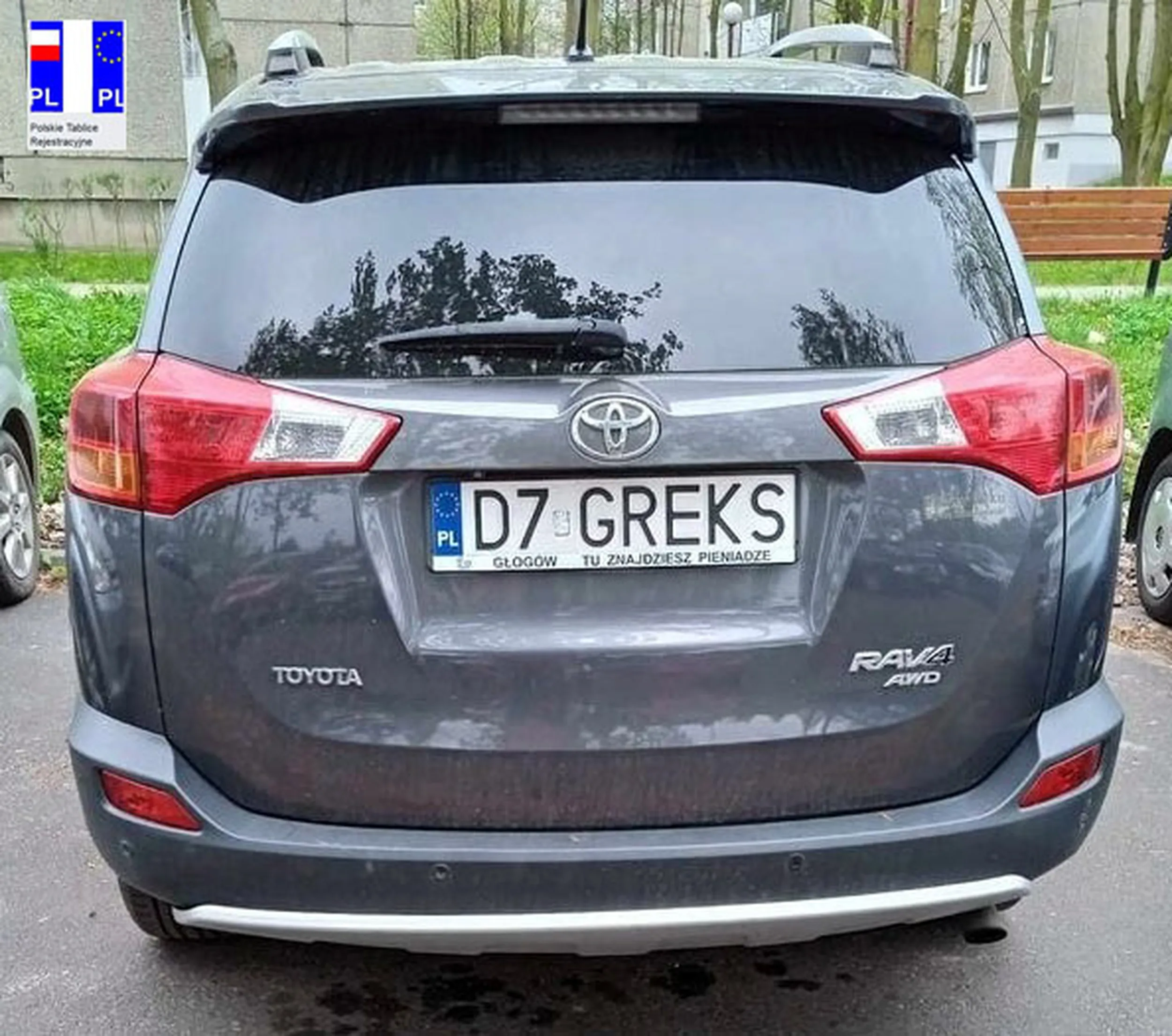 Fajny numer, blacha D7 GREKS