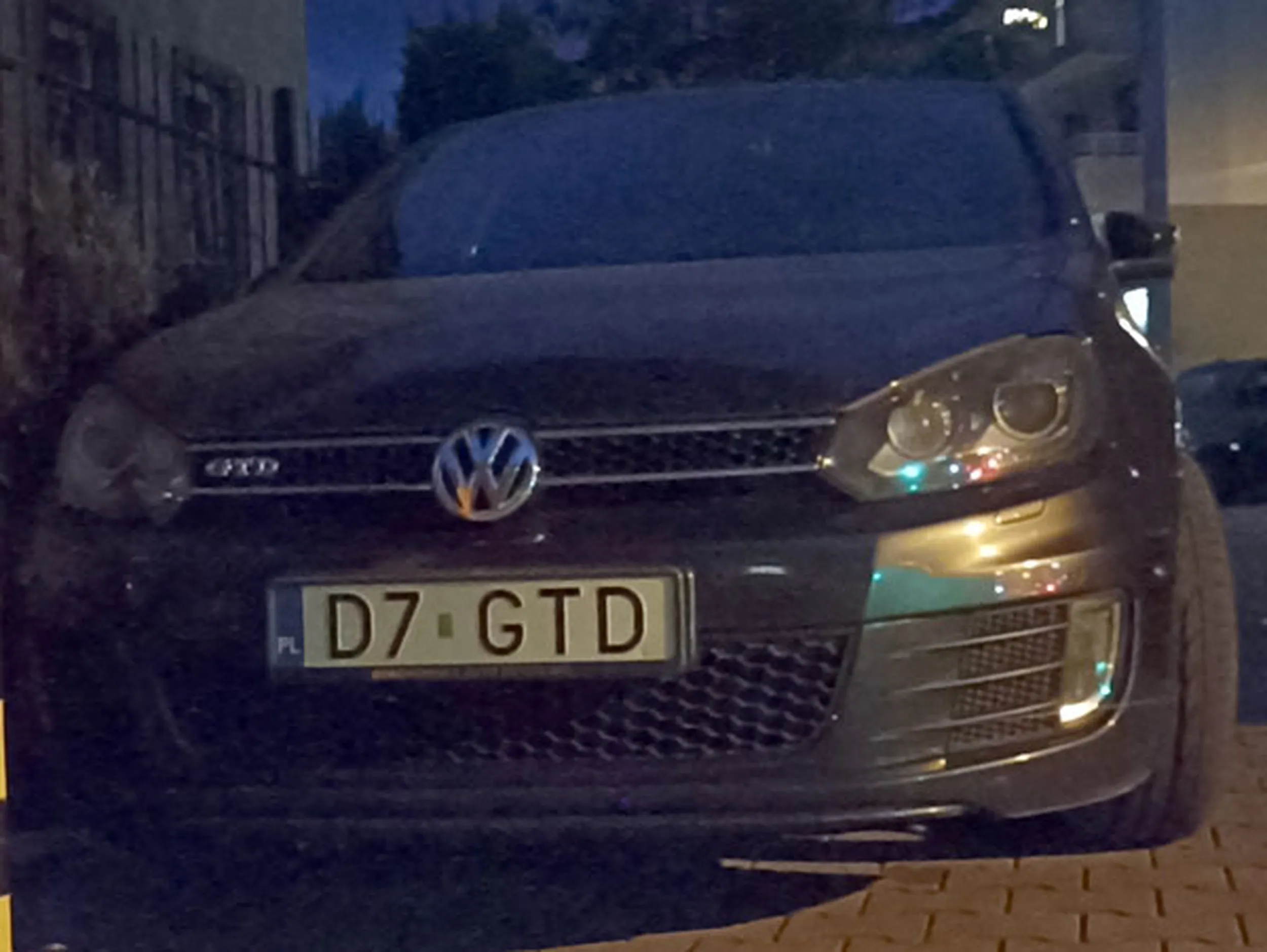 Fajny numer, blacha D7 GTD