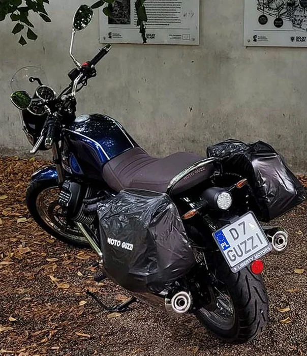 Fajny numer, blacha D7 GUZZI